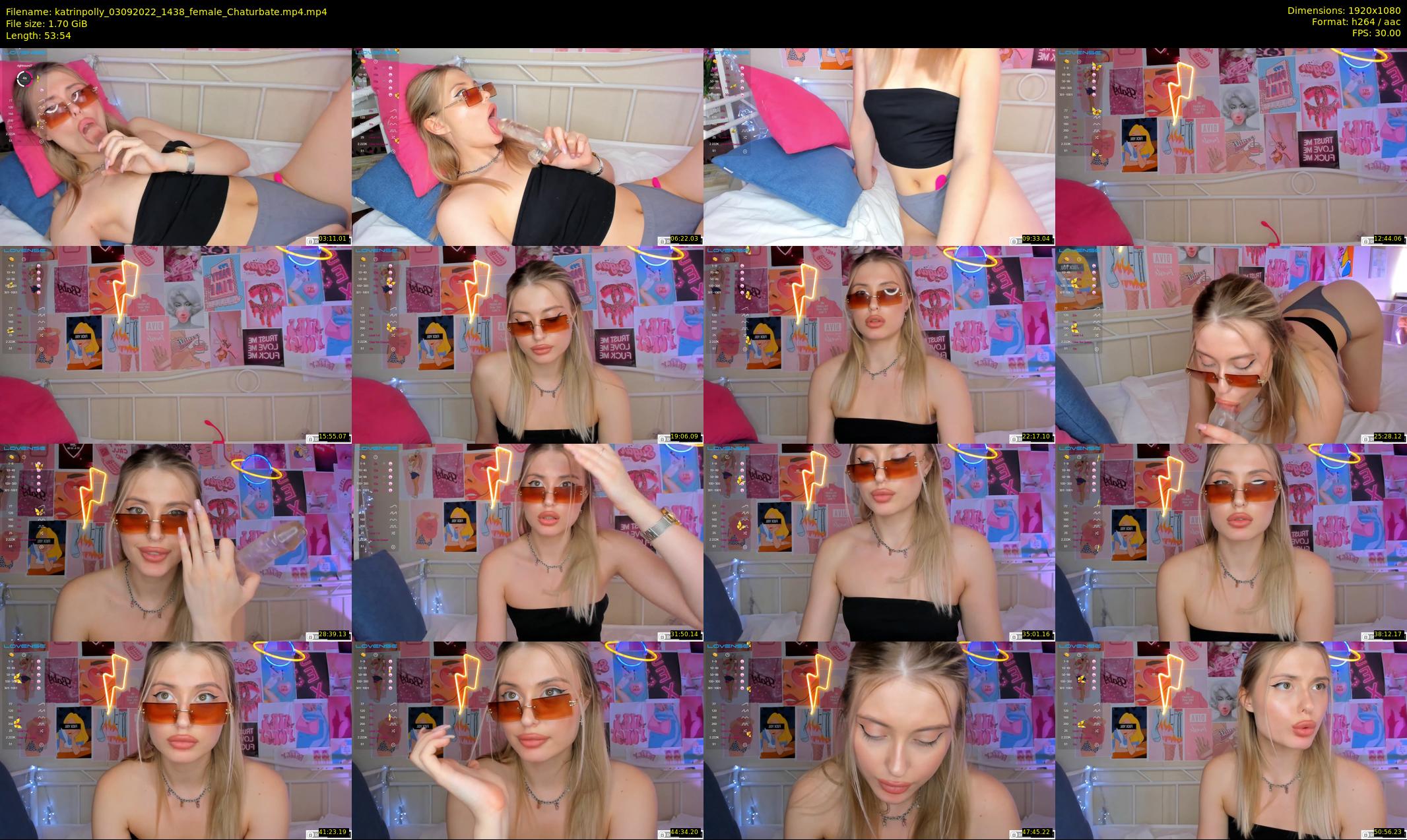 katrinpolly — 54 minute Chaturbate couple cam show recording, 1080p, Sep 3, 2022