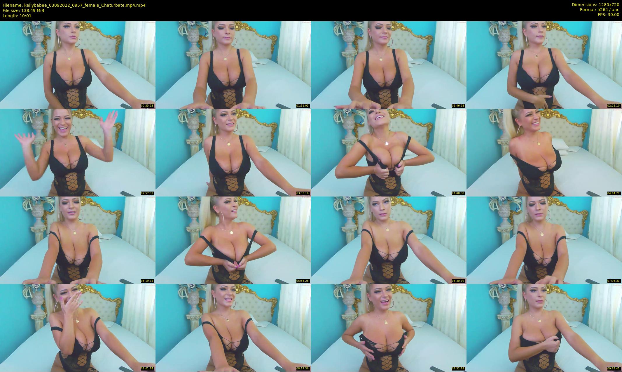kellybabee — 11 minute Chaturbate female cam show recording, 720p, Sep 3, 2022