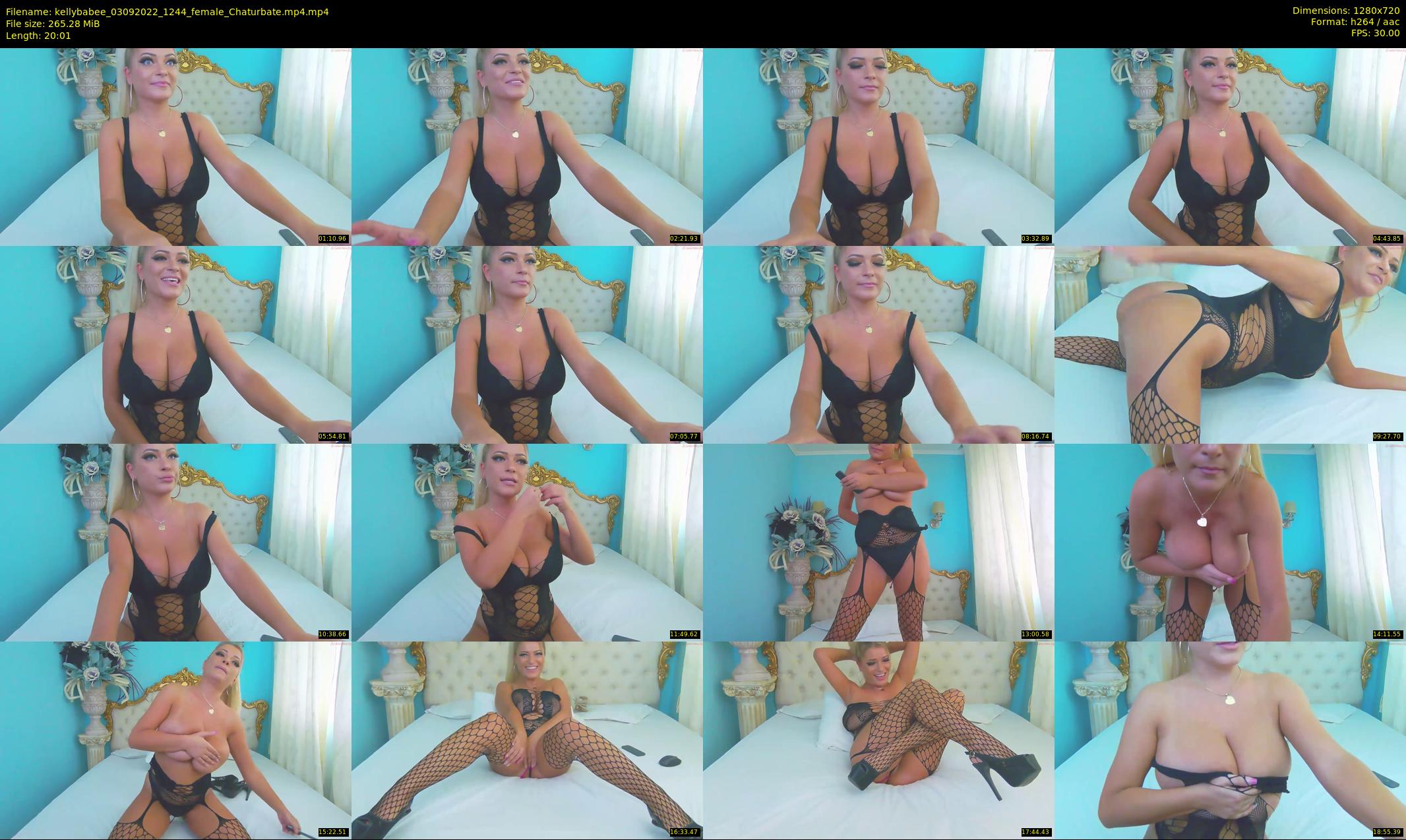 kellybabee — 21 minute Chaturbate female cam show recording, 720p, Sep 3, 2022