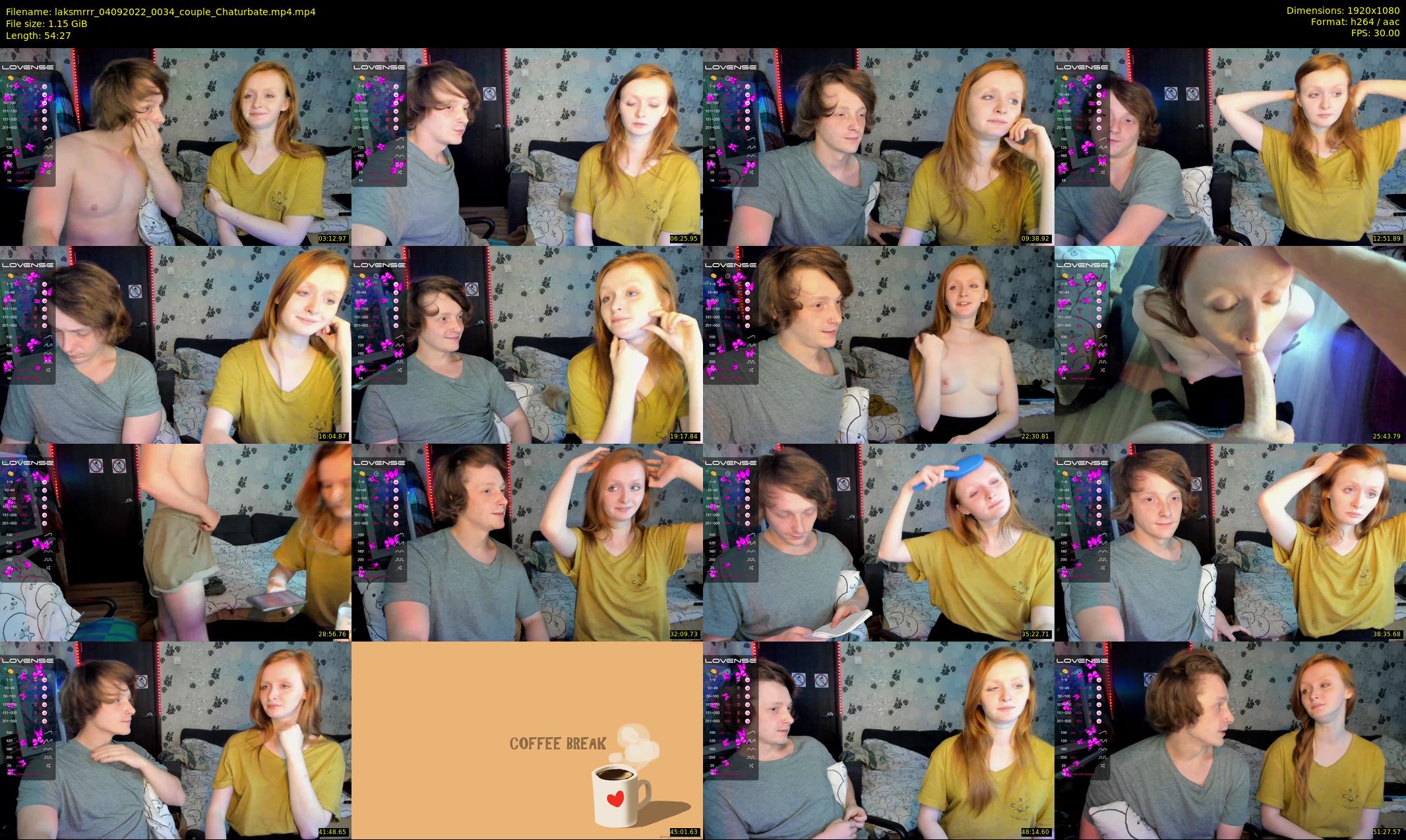 laksmrrr — 55 minute Chaturbate couple cam show recording, 1080p, Sep 4, 2022