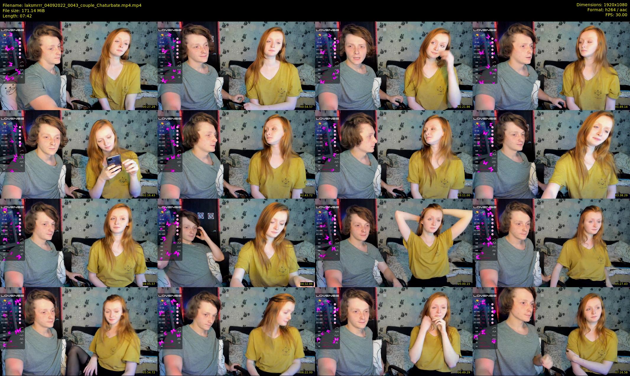 laksmrrr — 8 minute Chaturbate couple cam show recording, 1080p, Sep 4, 2022