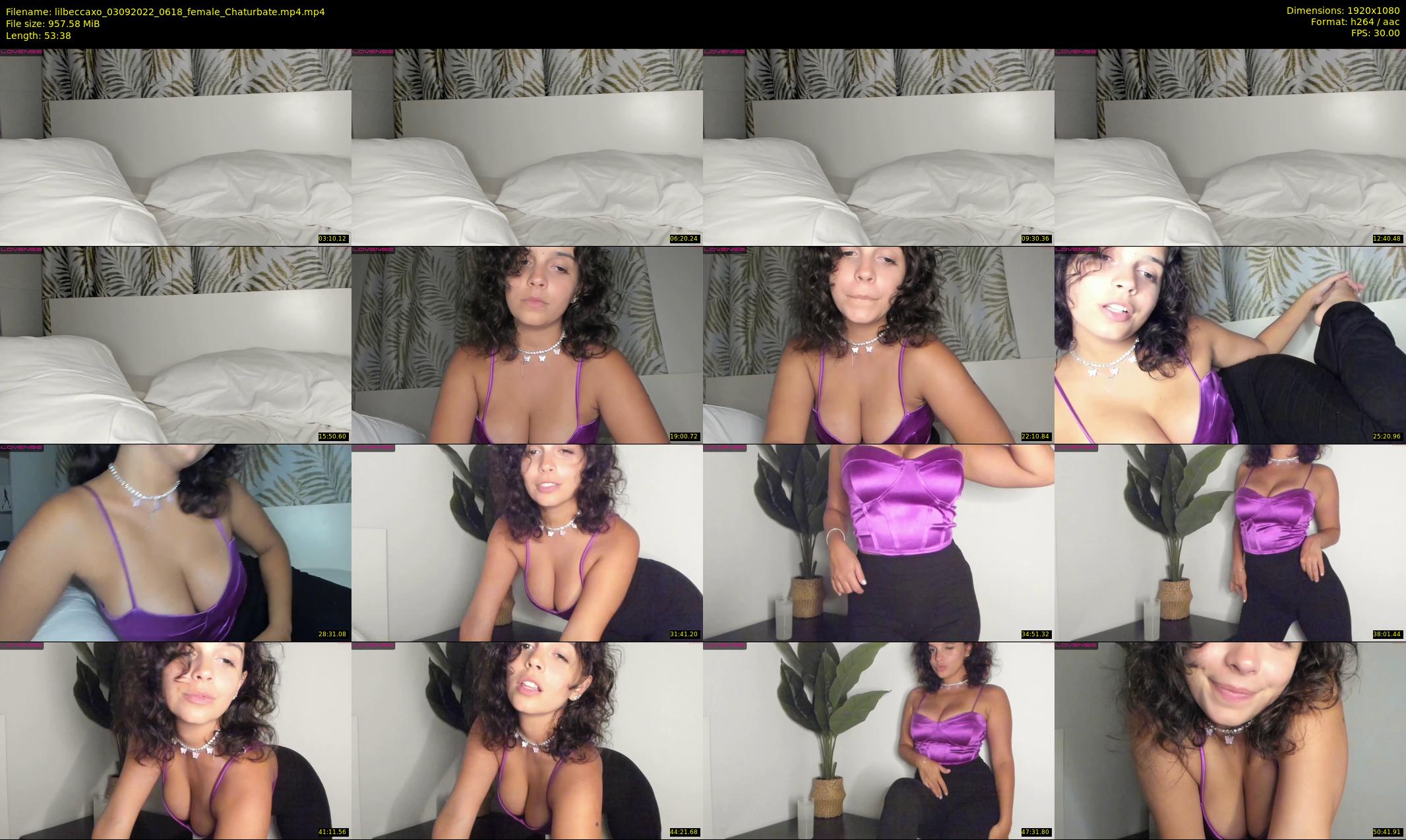 lilbeccaxo — 54 minute Chaturbate female cam show recording, 1080p, Sep 3, 2022