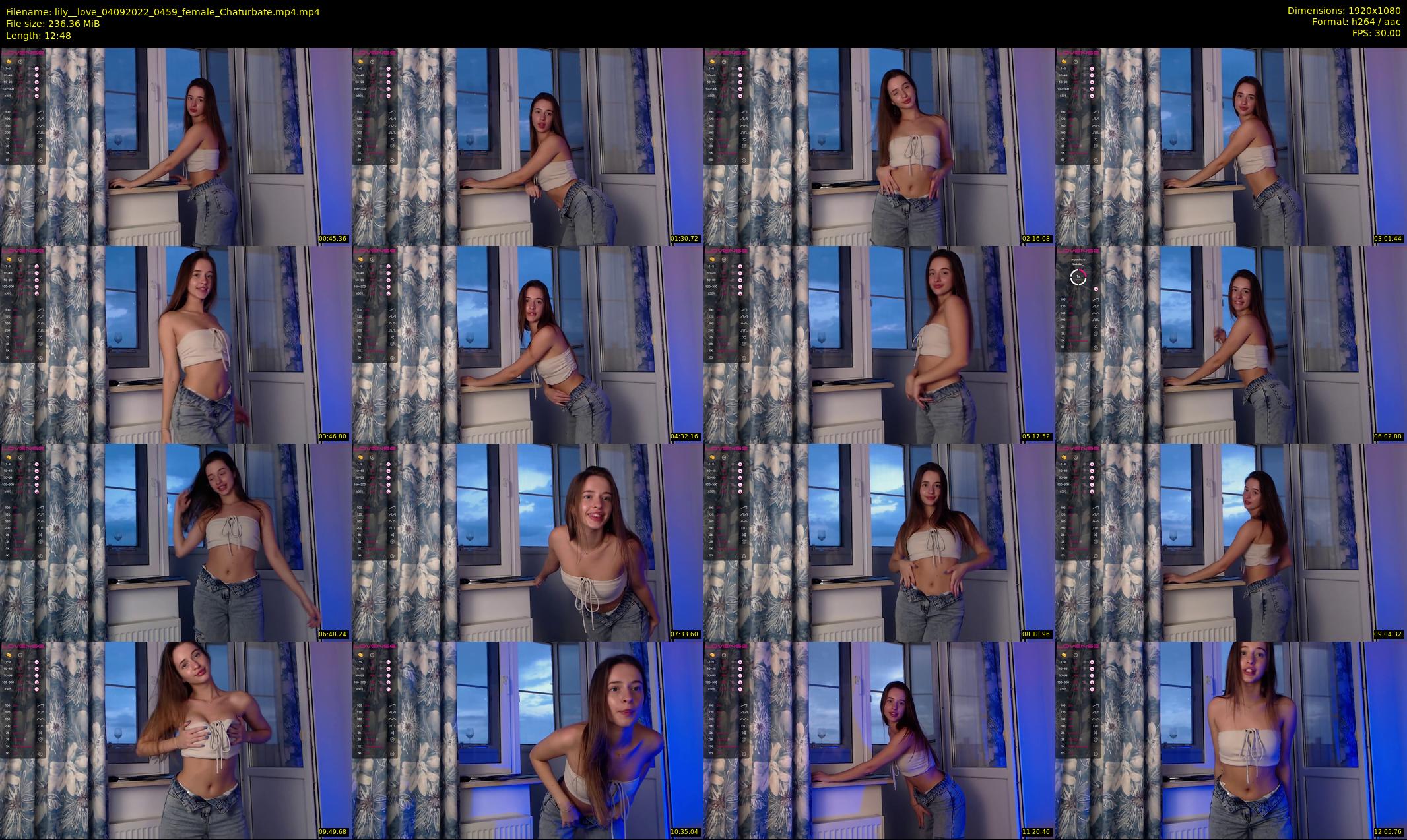 lily__love — 13 minute Chaturbate female cam show recording, 1080p, Sep 4, 2022