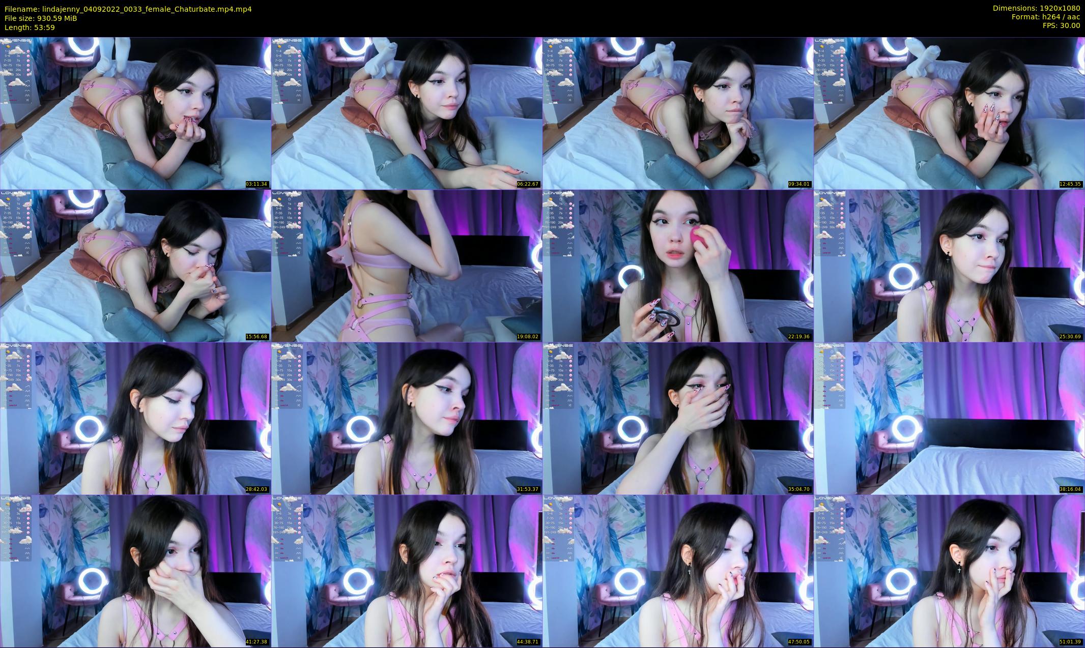lindajenny — 54 minute Chaturbate couple cam show recording, 1080p, Sep 4, 2022