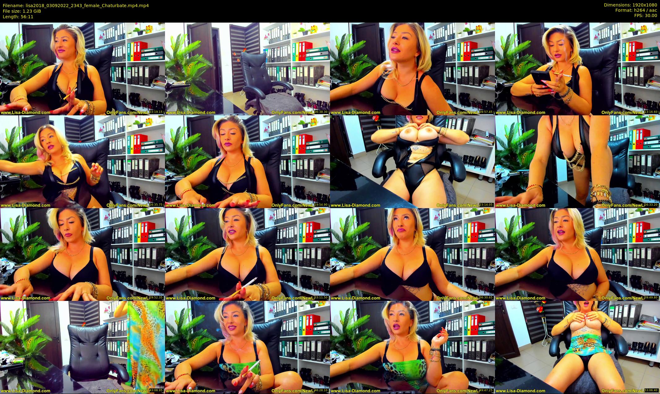 lisa2018 — 57 minute Chaturbate female cam show recording, 1080p, Sep 3, 2022