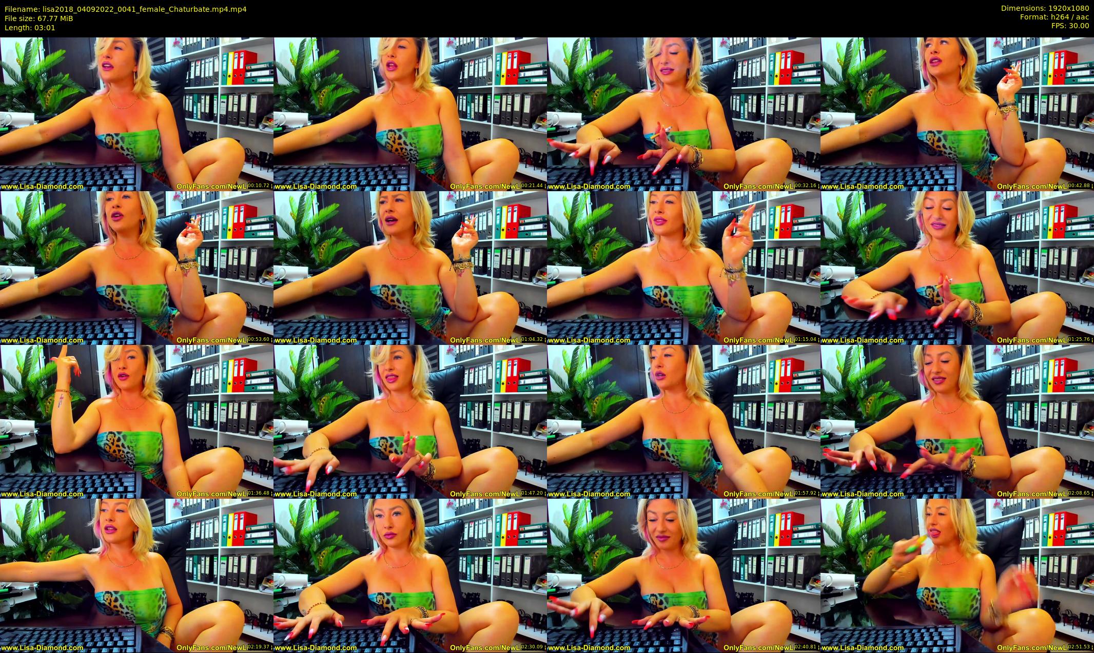 lisa2018 — 4 minute Chaturbate female cam show recording, 1080p, Sep 4, 2022