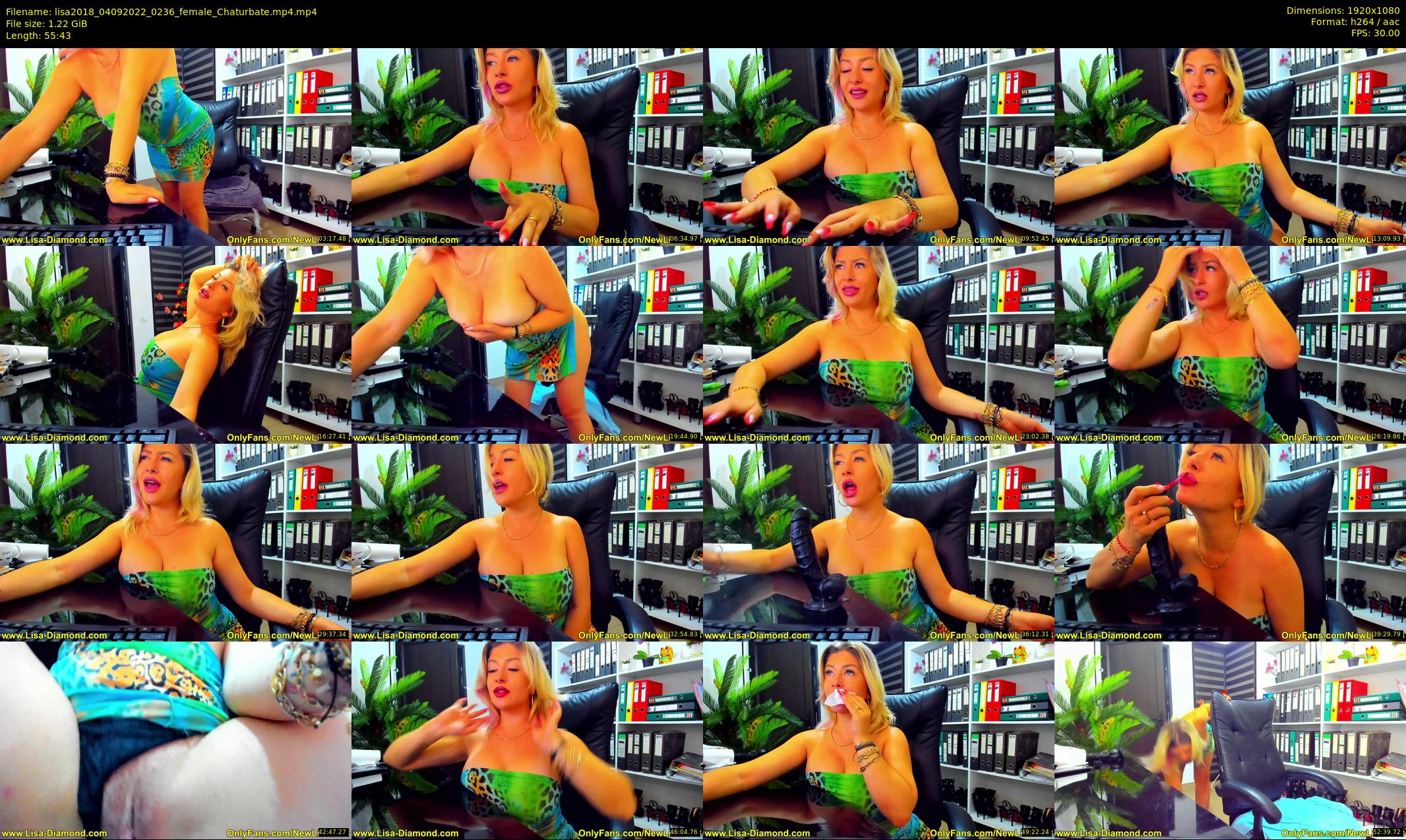 lisa2018 — 56 minute Chaturbate female cam show recording, 1080p, Sep 4, 2022
