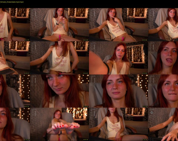 lubafox — 55 minute Chaturbate female cam show recording, 1080p, Sep 4, 2022