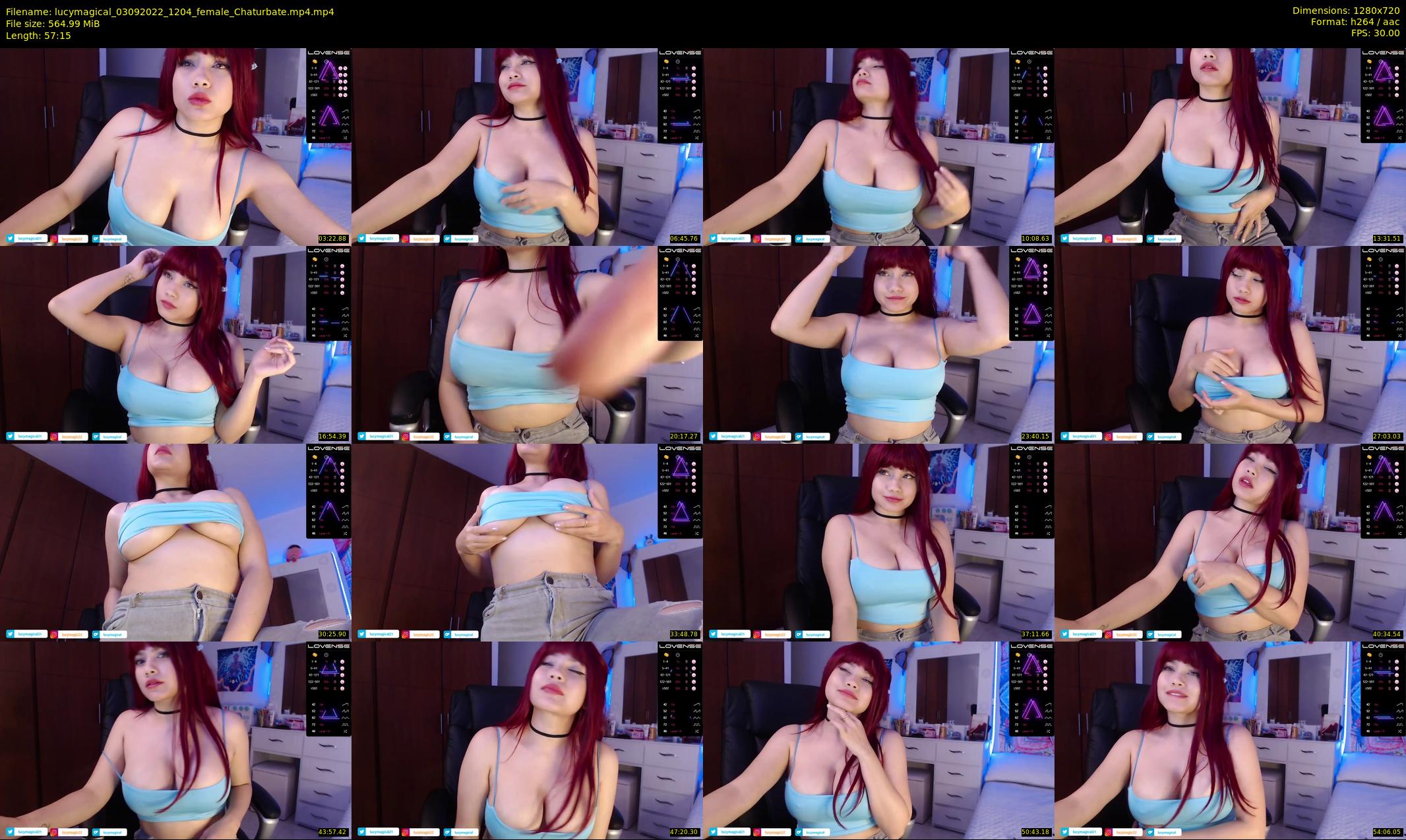 lucymagical — 58 minute Chaturbate female cam show recording, 720p, Sep 3, 2022