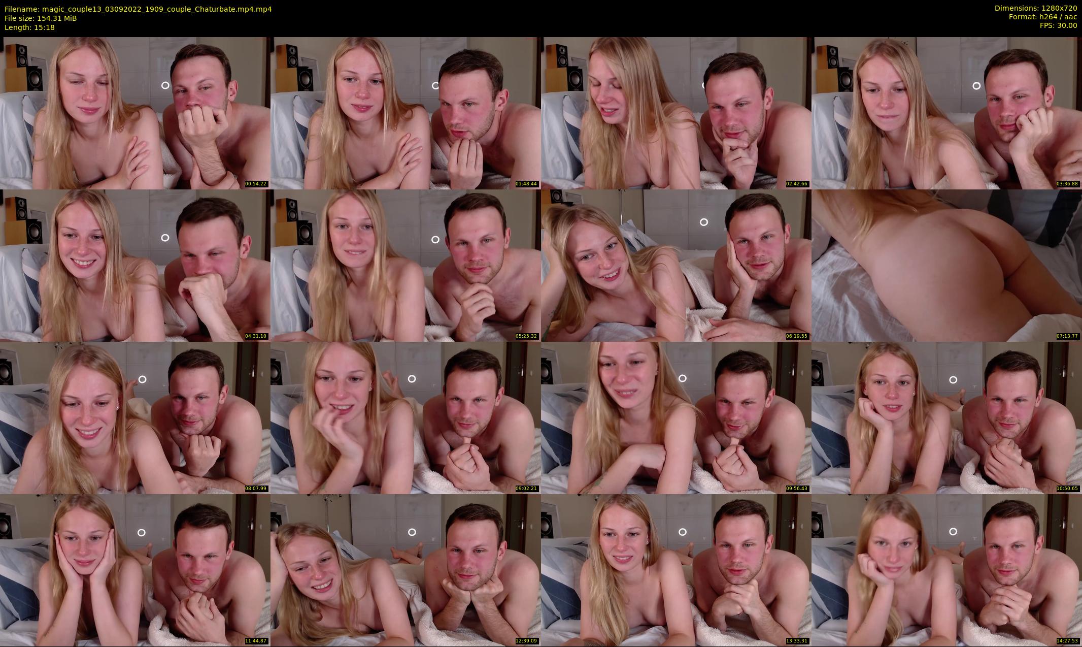 magic_couple13 — 16 minute Chaturbate couple cam show recording, 720p, Sep 3, 2022