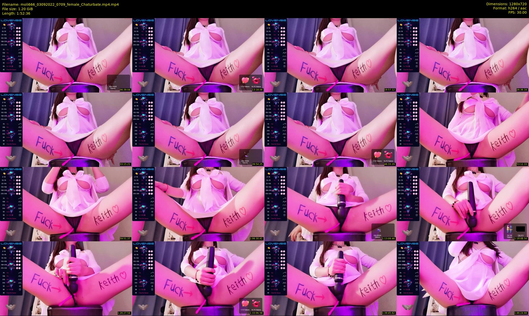 moli666 — 113 minute Chaturbate female cam show recording, 720p, Sep 3, 2022