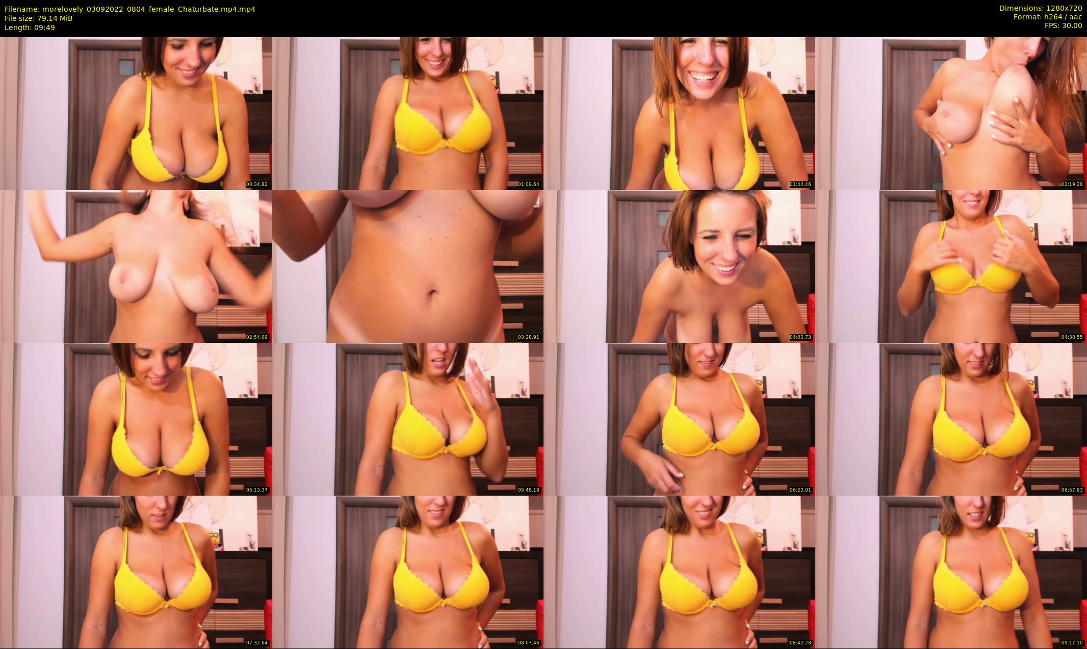 morelovely — 10 minute Chaturbate female cam show recording, 720p, Sep 3, 2022