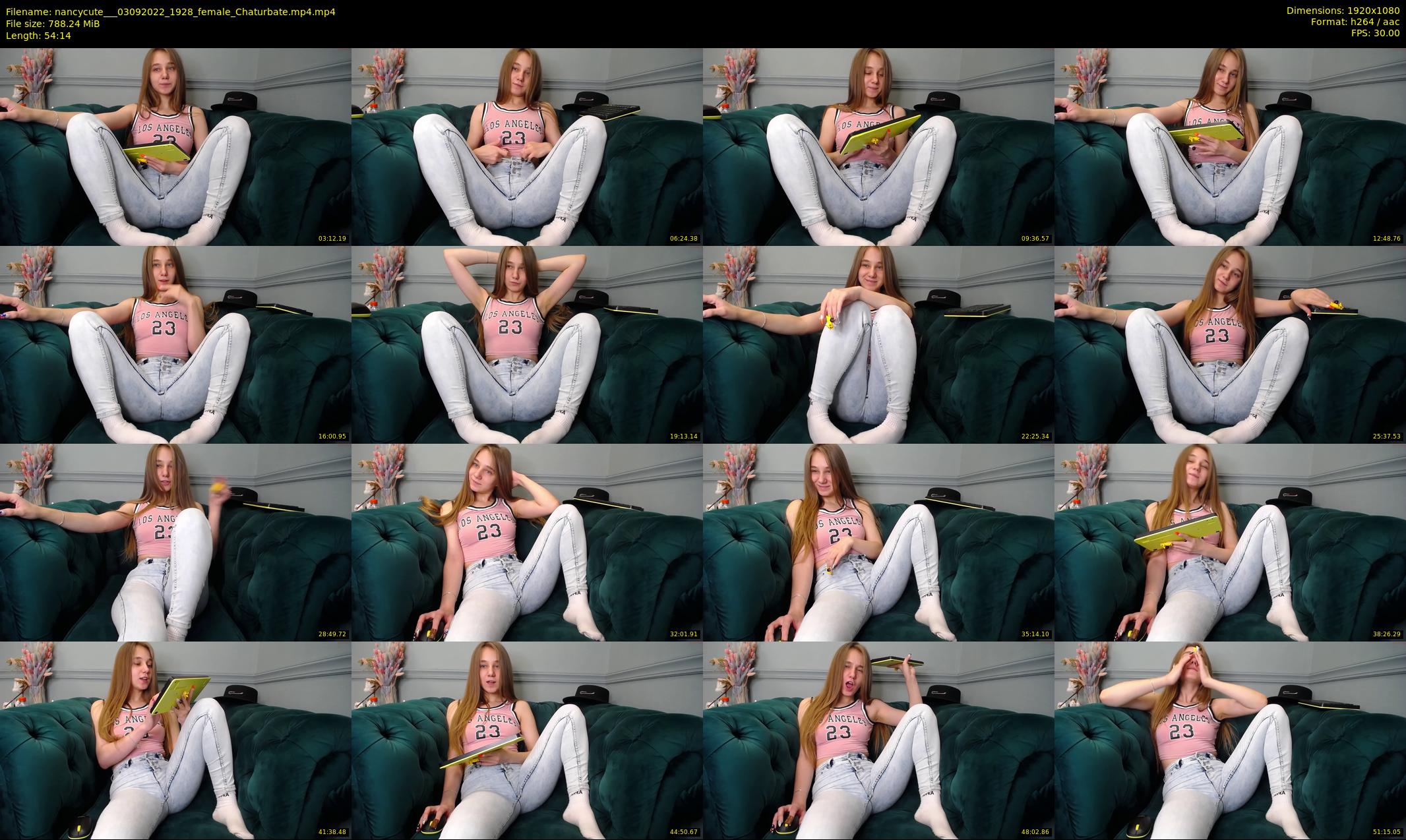 nancycute__ — 55 minute Chaturbate female cam show recording, 1080p, Sep 3, 2022