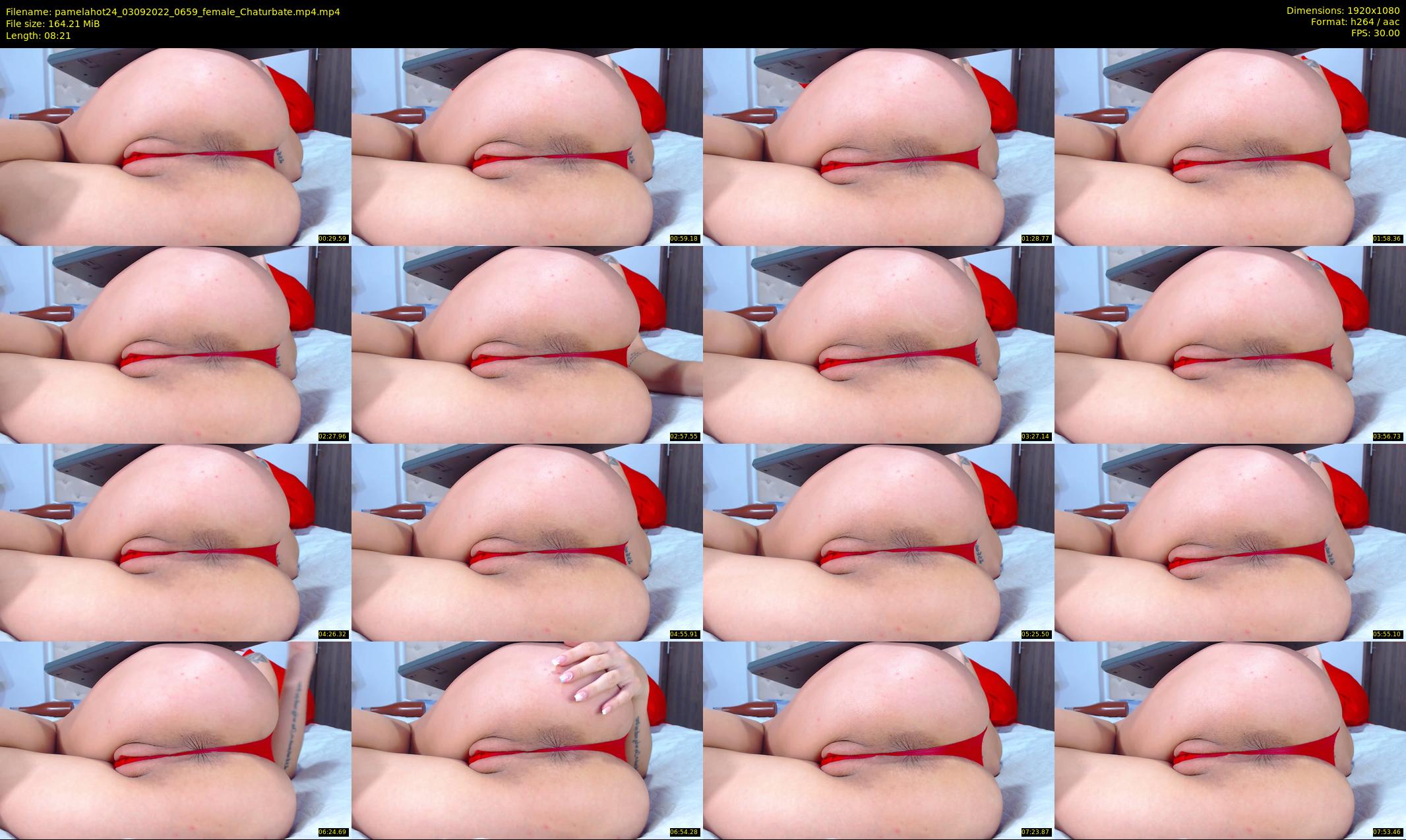 pamelahot24 — 9 minute Chaturbate female cam show recording, 1080p, Sep 3, 2022