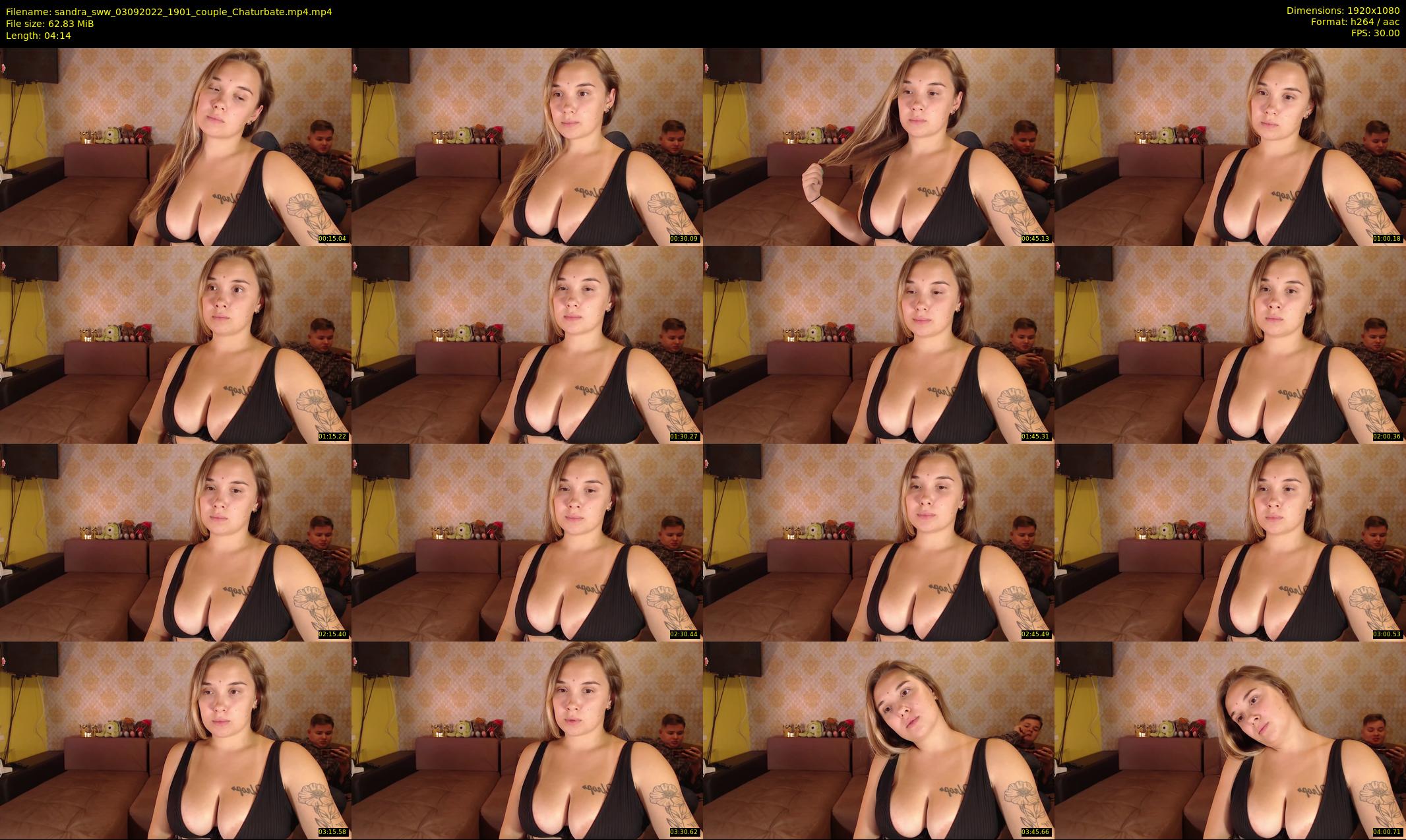 sandra_sww — 5 minute Chaturbate couple cam show recording, 1080p, Sep 3, 2022