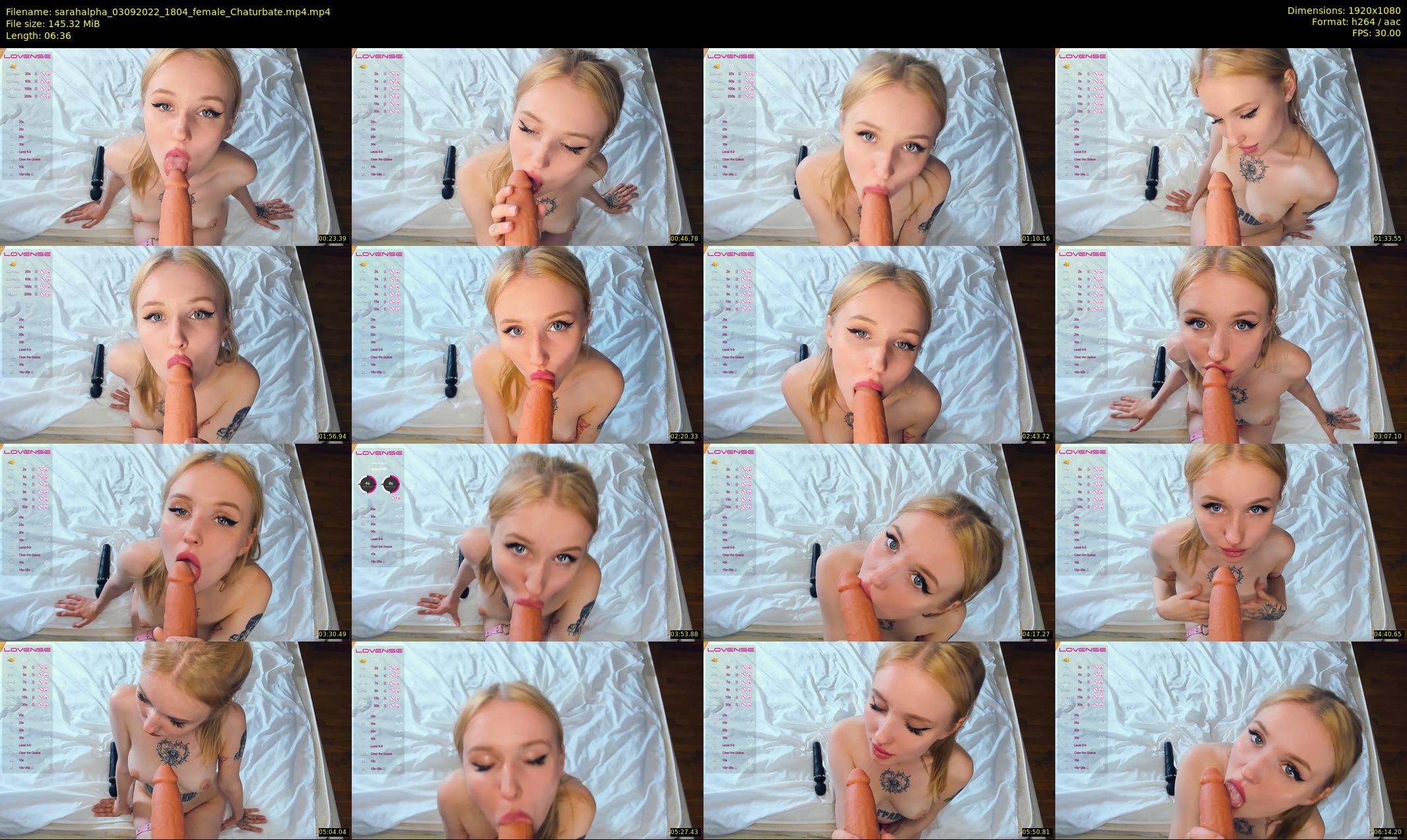 sarahalpha — 7 minute Chaturbate couple cam show recording, 1080p, Sep 3, 2022