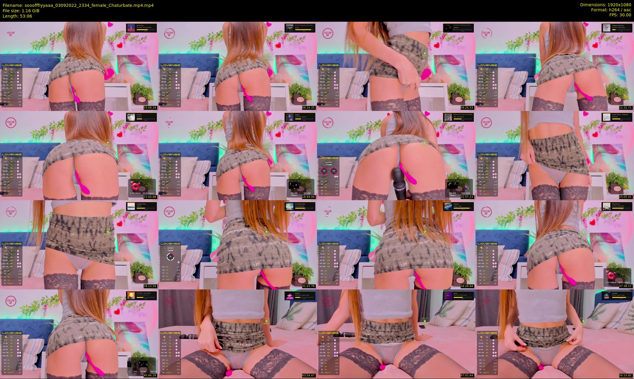 sooofffiyyaaa — 54 minute Chaturbate female cam show recording, 1080p, Sep 3, 2022