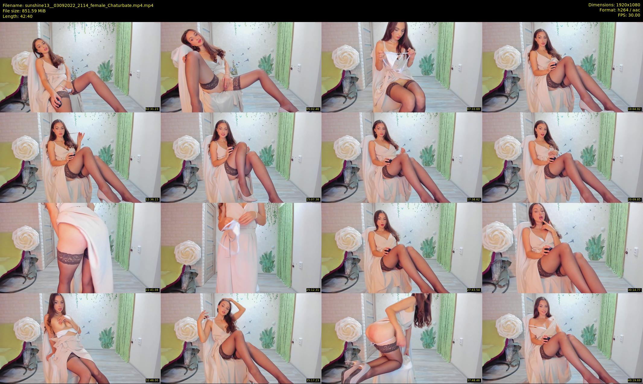 sunshine13_ — 43 minute Chaturbate female cam show recording, 1080p, Sep 3, 2022