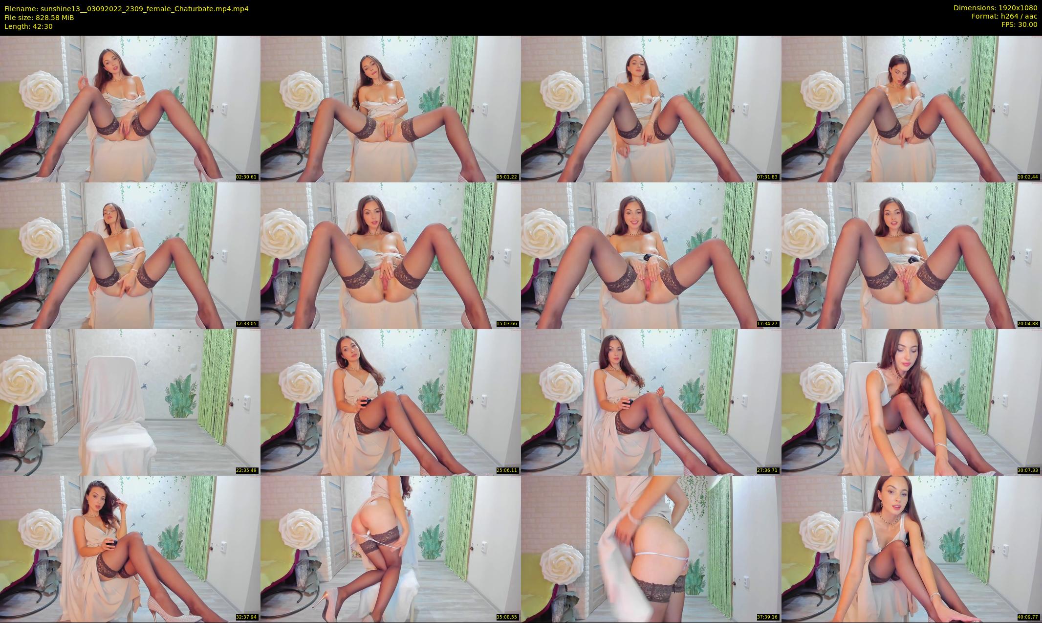 sunshine13_ — 43 minute Chaturbate female cam show recording, 1080p, Sep 3, 2022