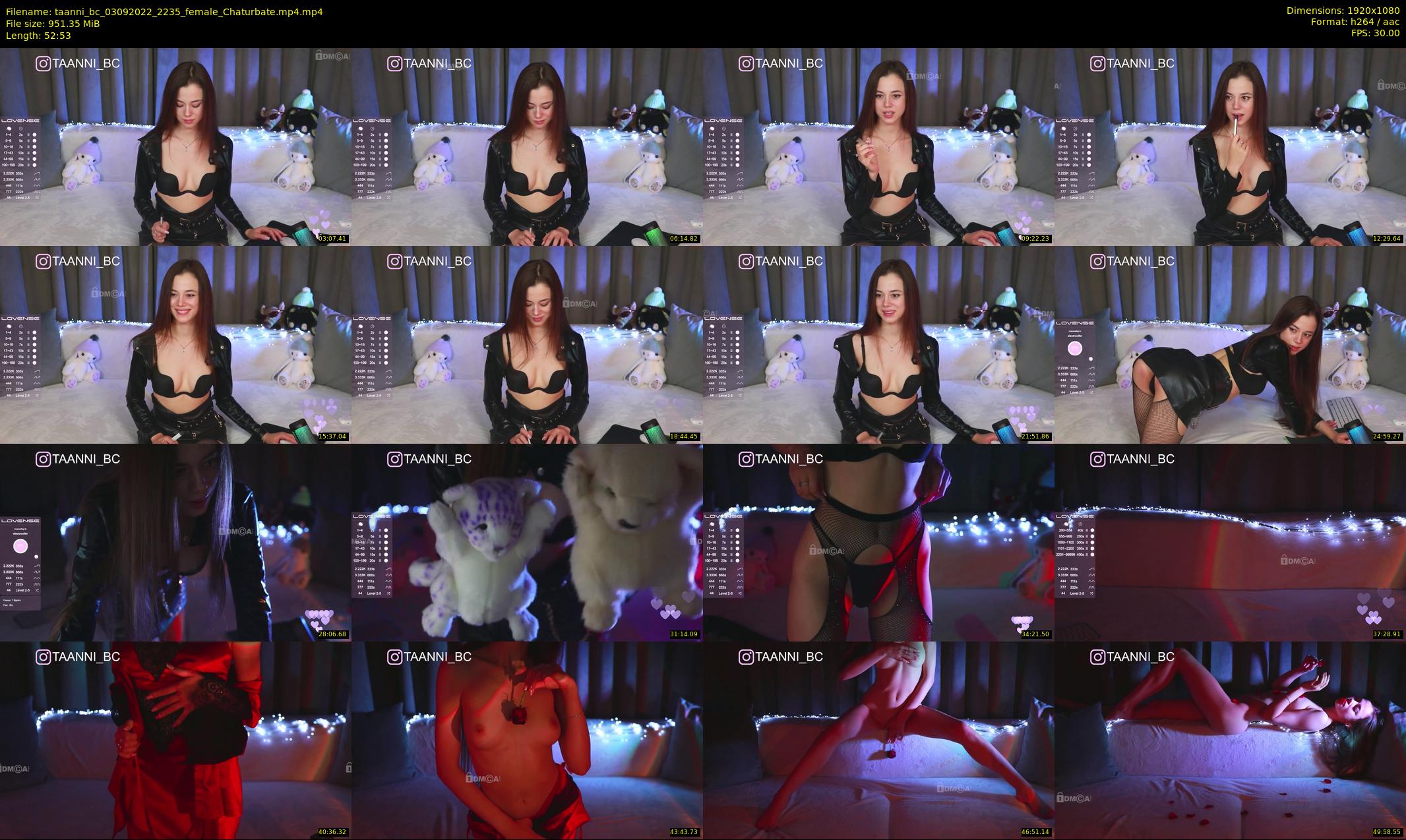 taanni_bc — 53 minute Chaturbate female cam show recording, 1080p, Sep 3, 2022