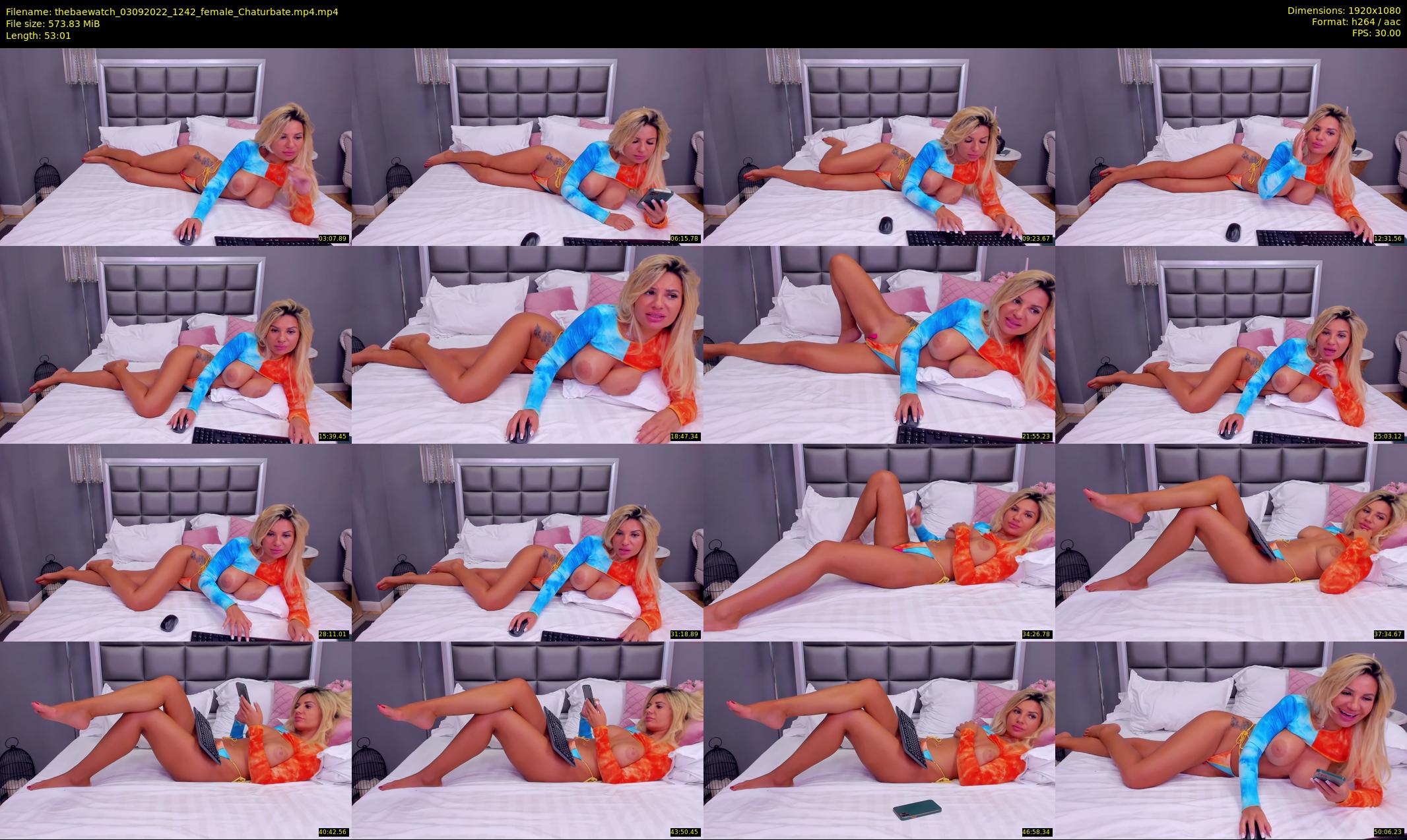 thebaewatch — 54 minute Chaturbate female cam show recording, 1080p, Sep 3, 2022