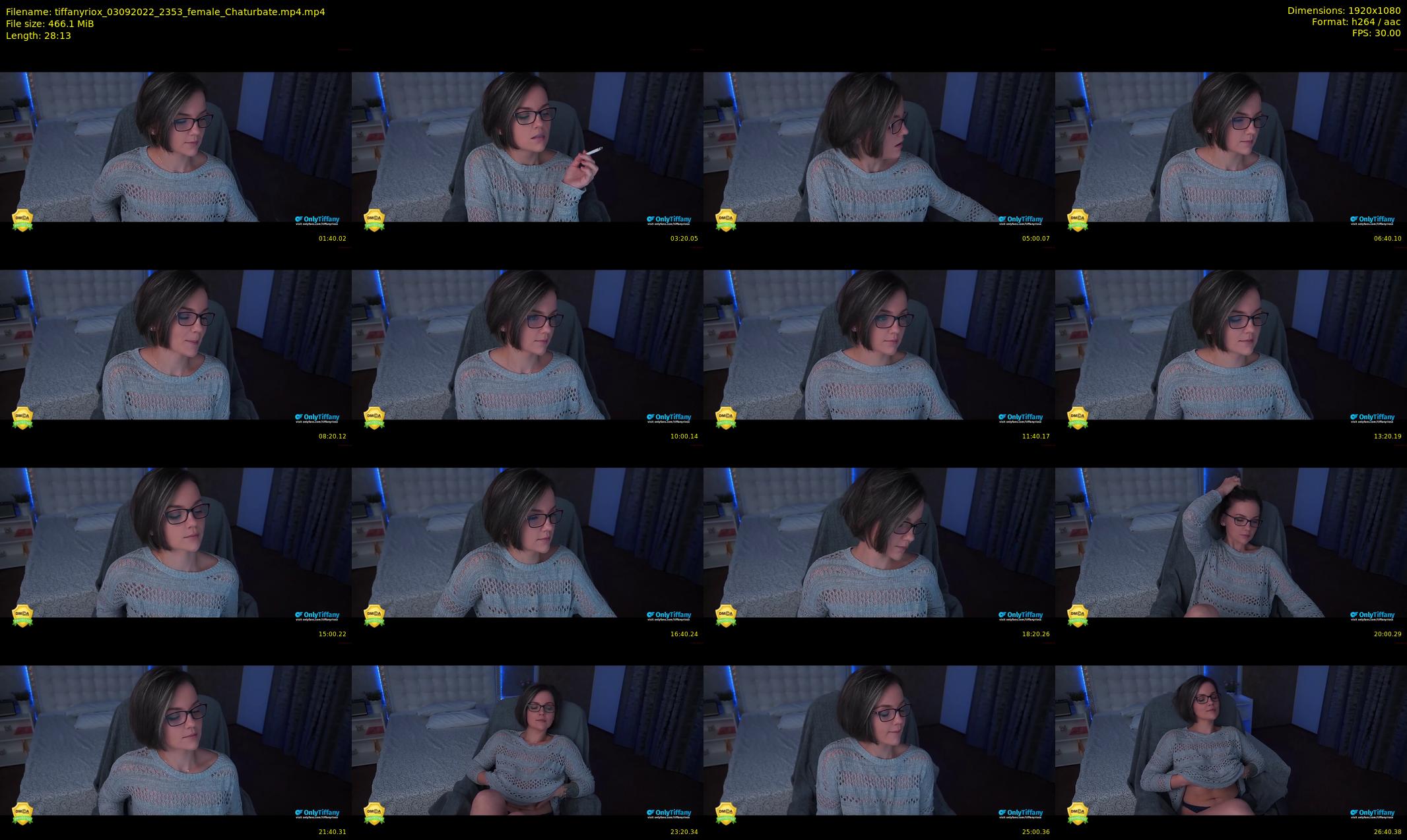 tiffanyriox — 29 minute Chaturbate female cam show recording, 1080p, Sep 3, 2022