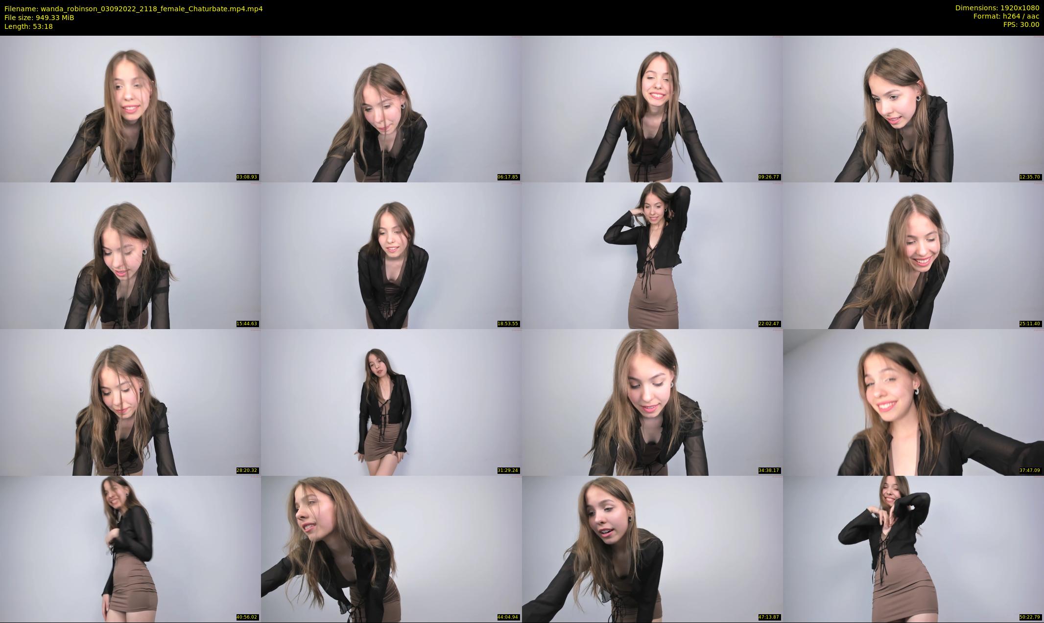 wanda_robinson — 54 minute Chaturbate female cam show recording, 1080p, Sep 3, 2022