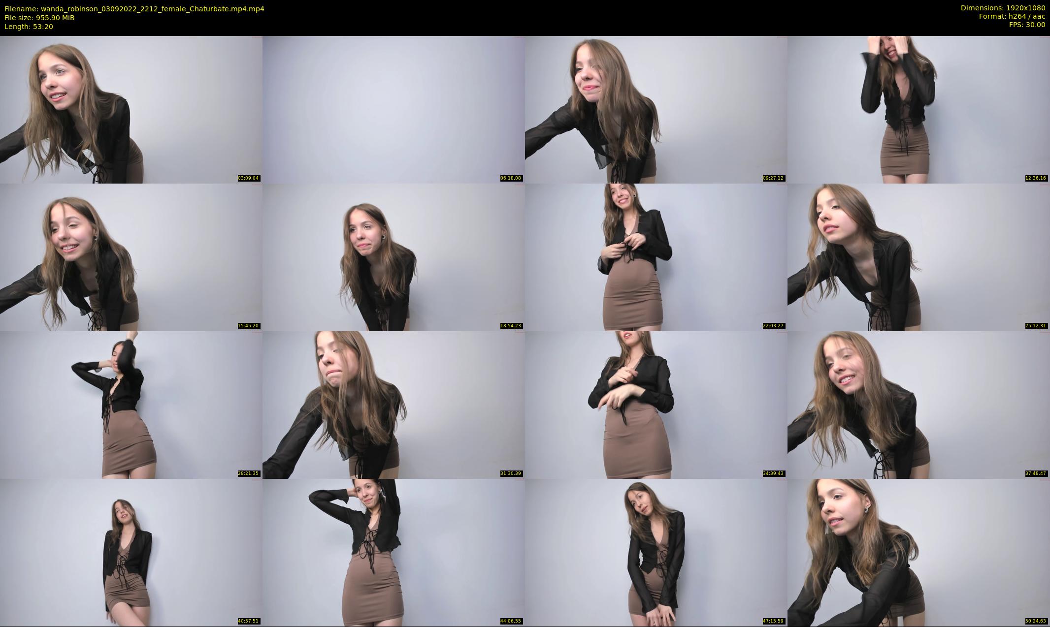 wanda_robinson — 54 minute Chaturbate female cam show recording, 1080p, Sep 3, 2022