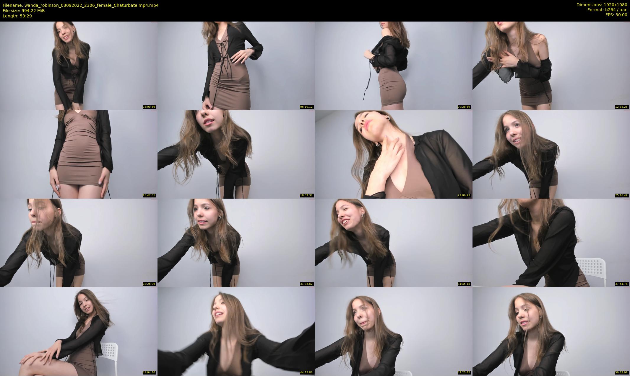 wanda_robinson — 54 minute Chaturbate female cam show recording, 1080p, Sep 3, 2022