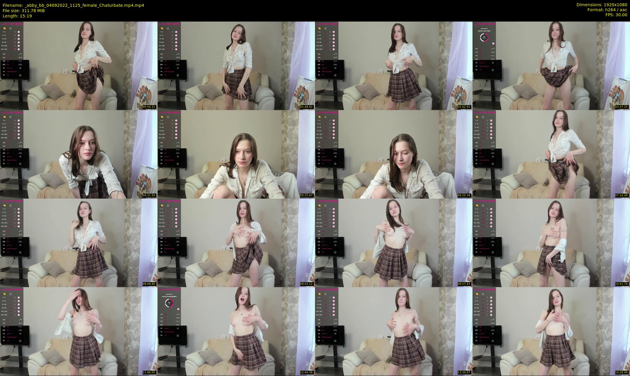 _abby_bb — 16 minute Chaturbate female cam show recording, 1080p, Sep 4, 2022