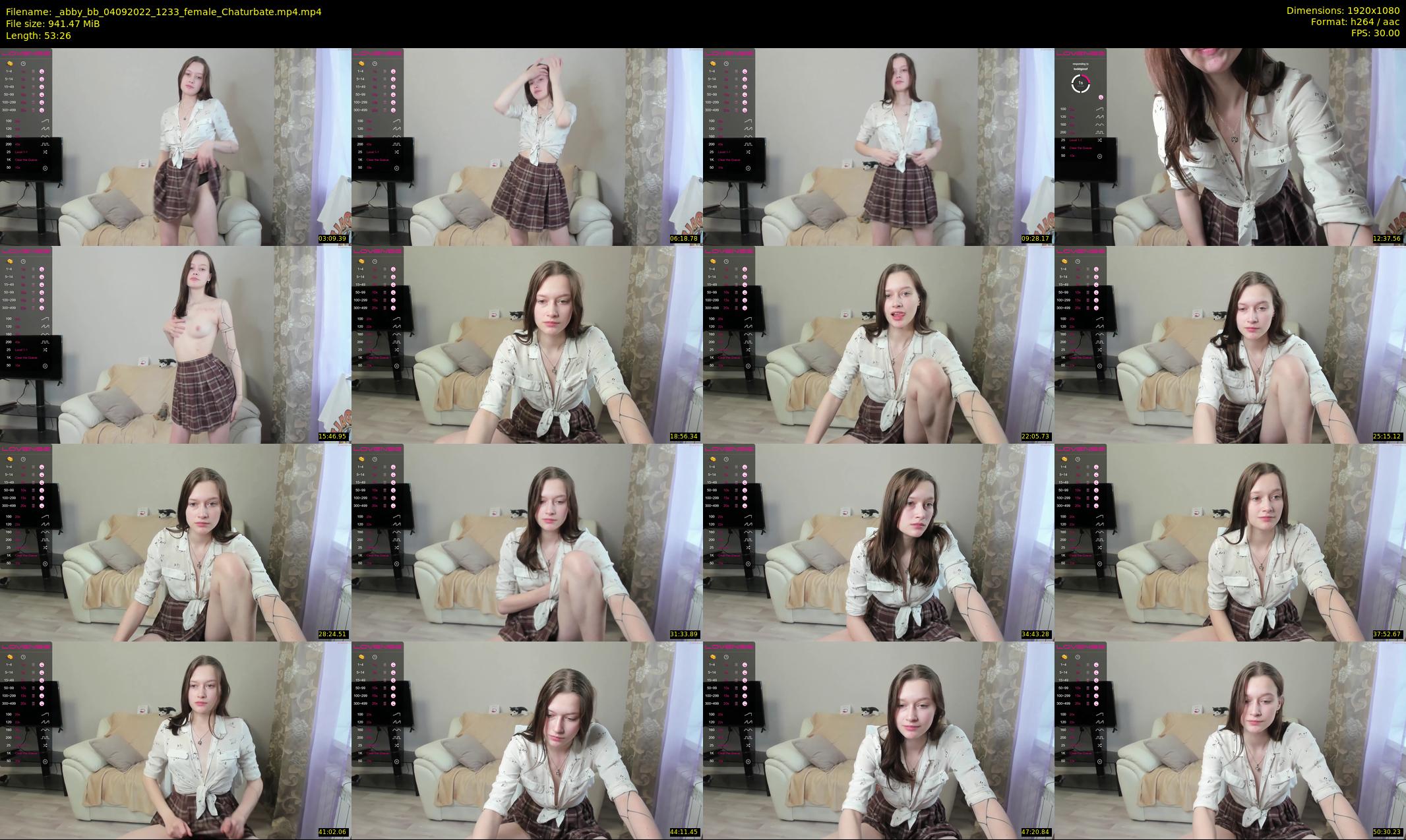 _abby_bb — 54 minute Chaturbate female cam show recording, 1080p, Sep 4, 2022