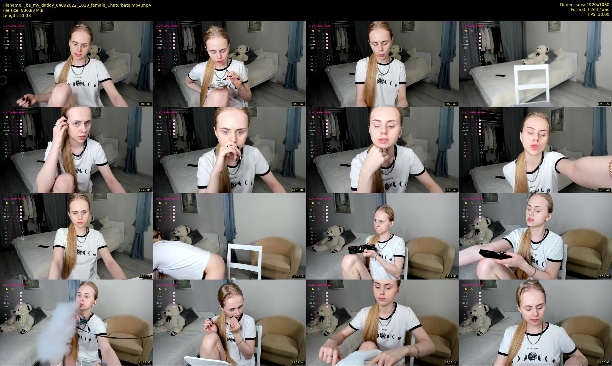 _be_my_daddy — 54 minute Chaturbate female cam show recording, 1080p, Sep 4, 2022