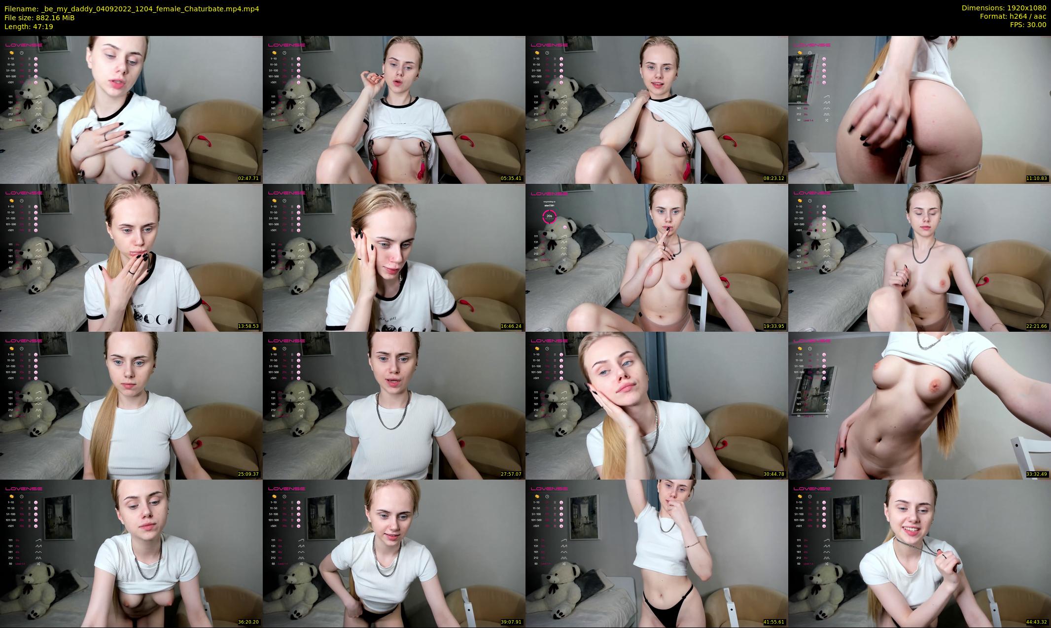 _be_my_daddy — 48 minute Chaturbate female cam show recording, 1080p, Sep 4, 2022