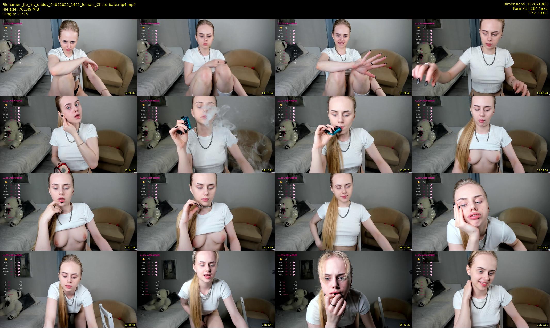 _be_my_daddy — 42 minute Chaturbate female cam show recording, 1080p, Sep 4, 2022