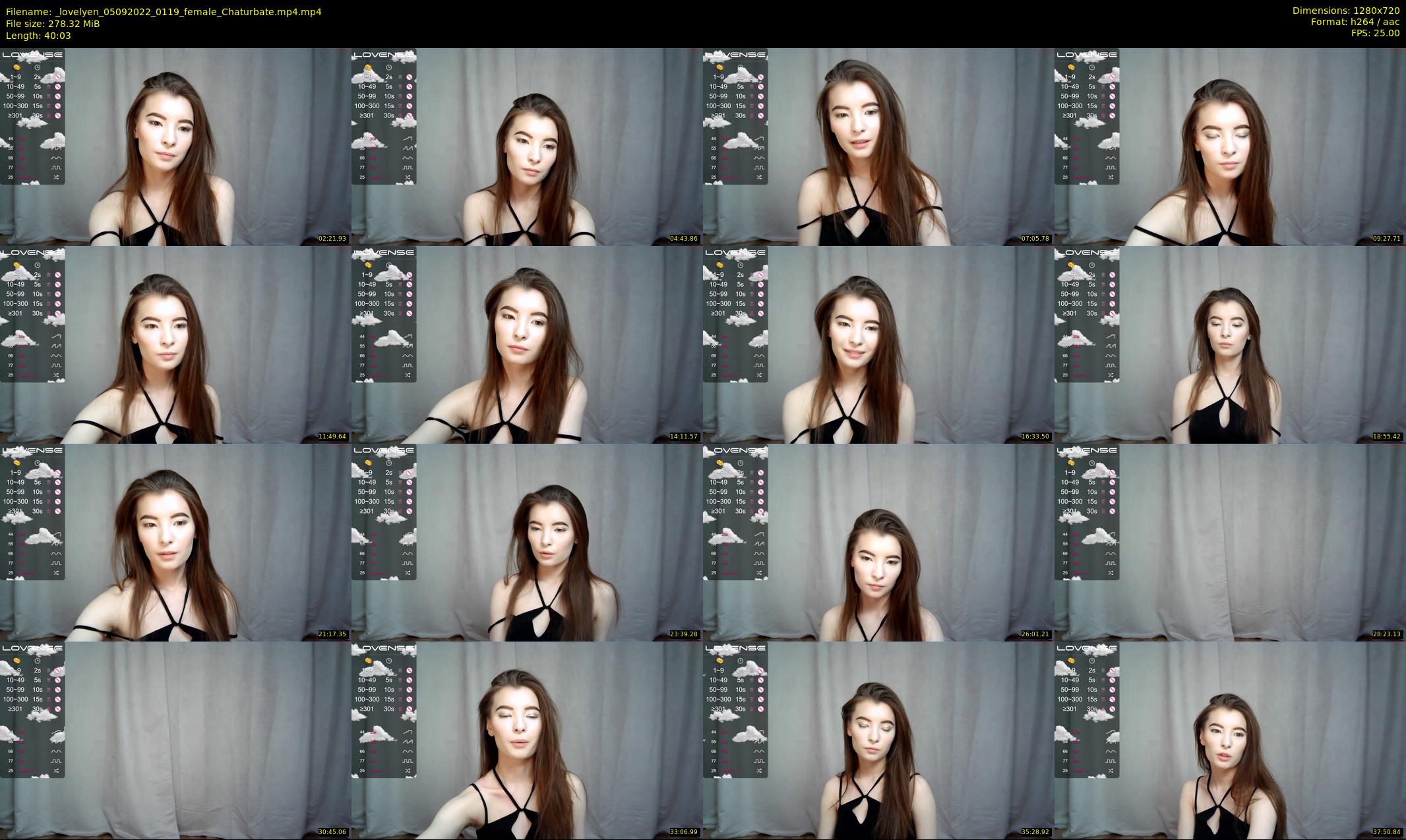 _lovelyen — 41 minute Chaturbate female cam show recording, 720p, Sep 5, 2022