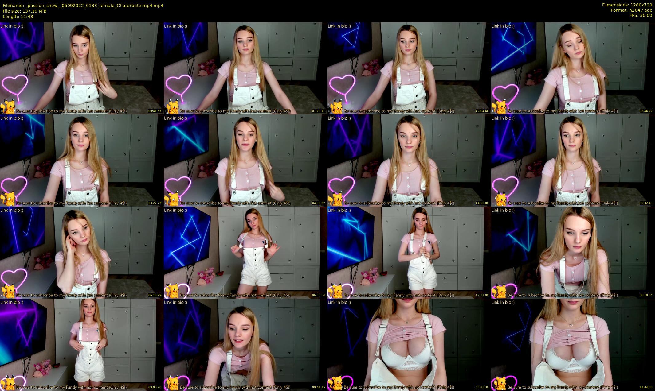 _passion_show_ — 12 minute Chaturbate couple cam show recording, 720p, Sep 5, 2022