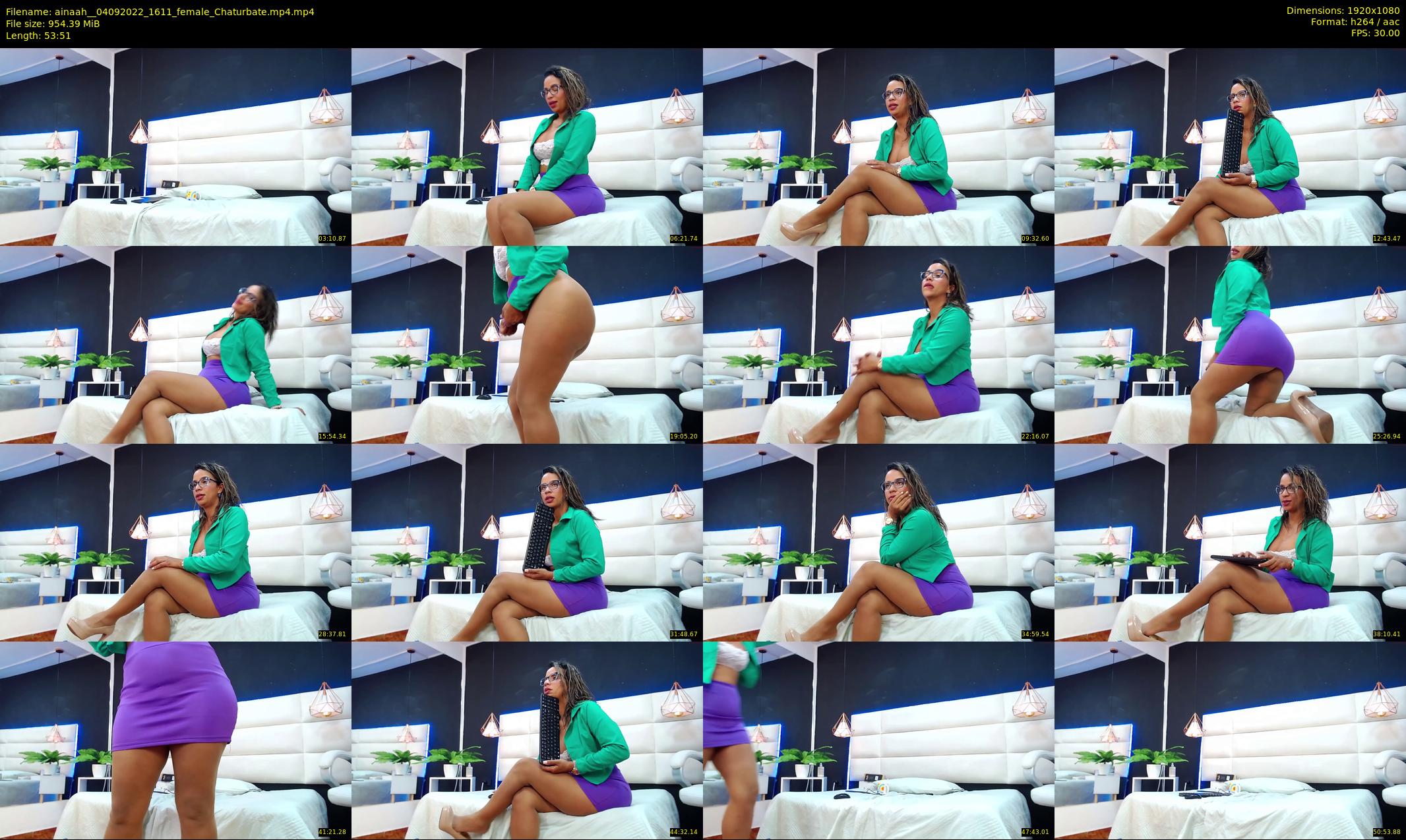 ainaah_ — 54 minute Chaturbate female cam show recording, 1080p, Sep 4, 2022