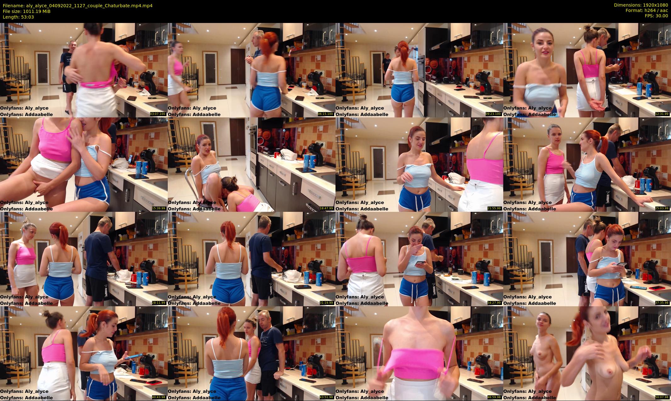 aly_alyce — 54 minute Chaturbate female cam show recording, 1080p, Sep 4, 2022