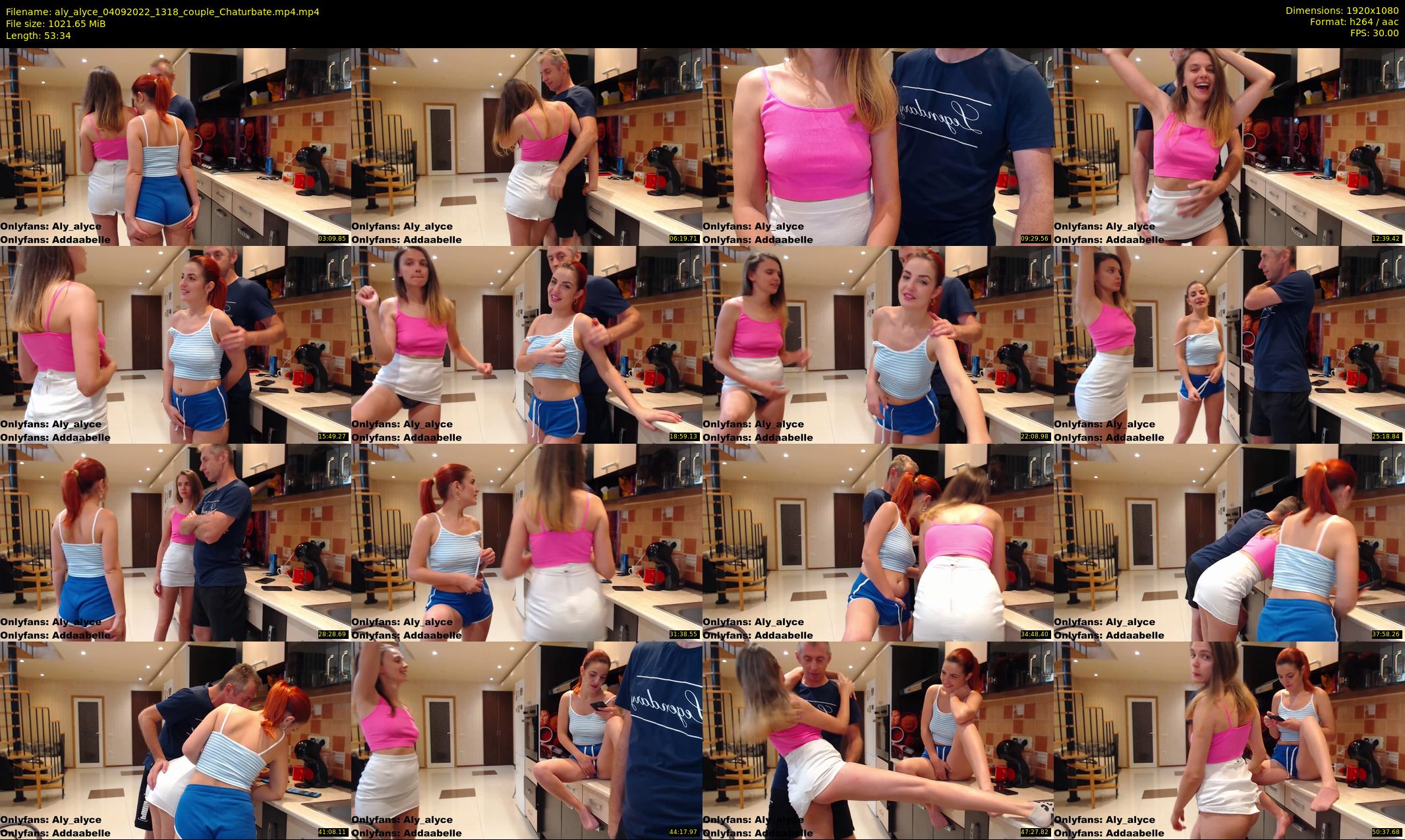 aly_alyce — 54 minute Chaturbate female cam show recording, 1080p, Sep 4, 2022