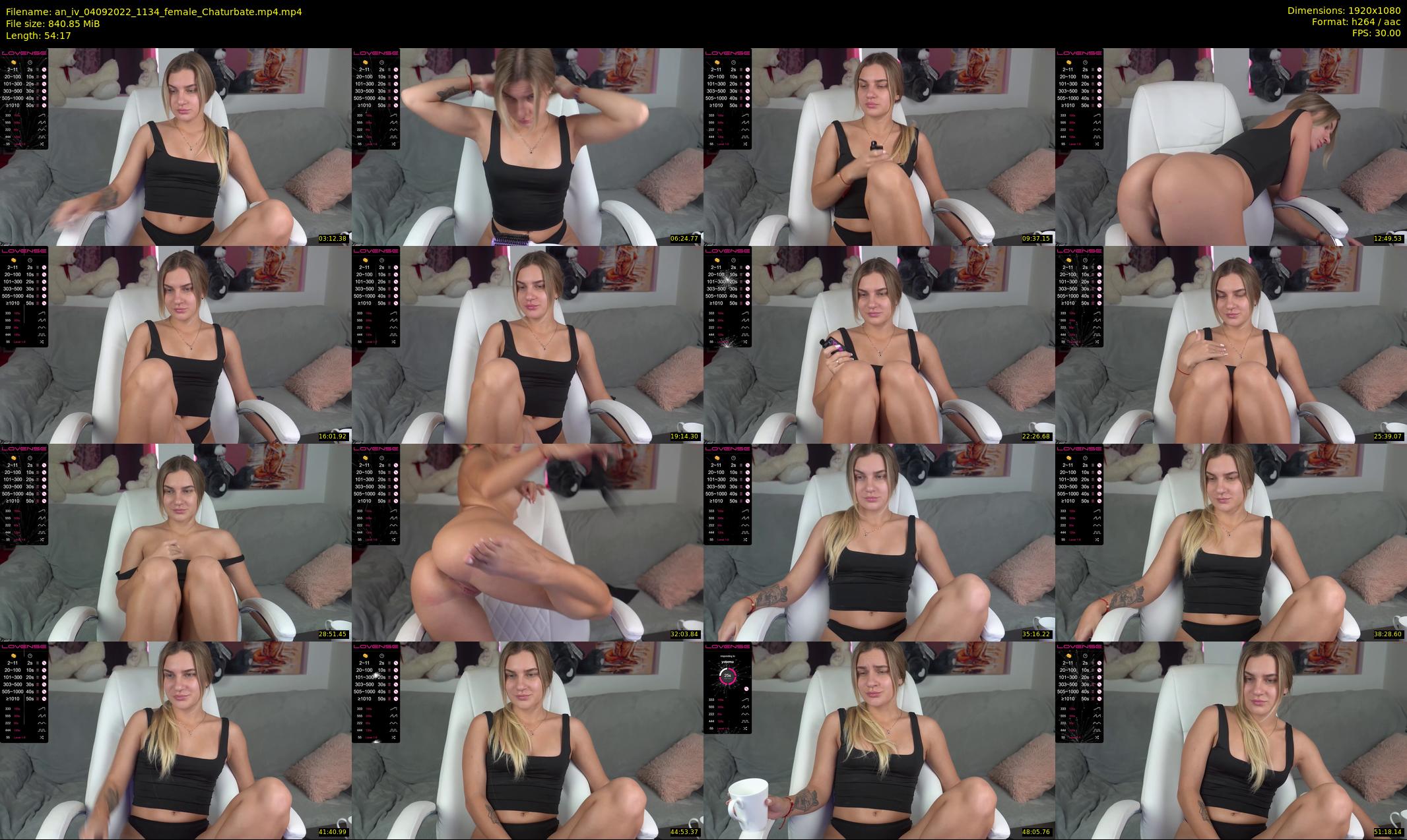 an_iv — 55 minute Chaturbate female cam show recording, 1080p, Sep 4, 2022