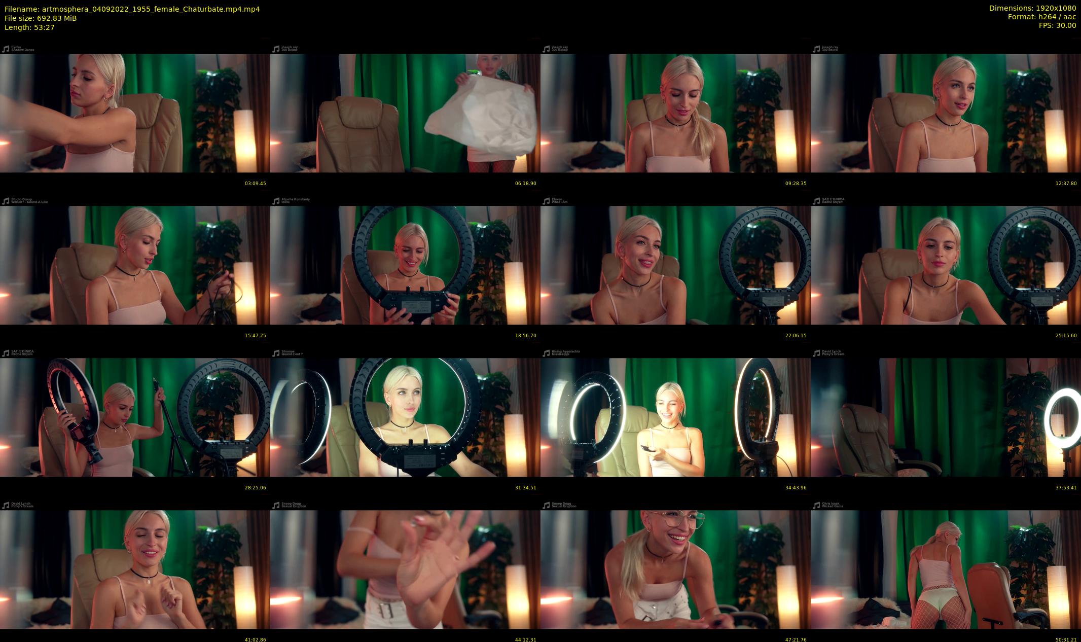 artmosphera — 54 minute Chaturbate female cam show recording, 1080p, Sep 4, 2022