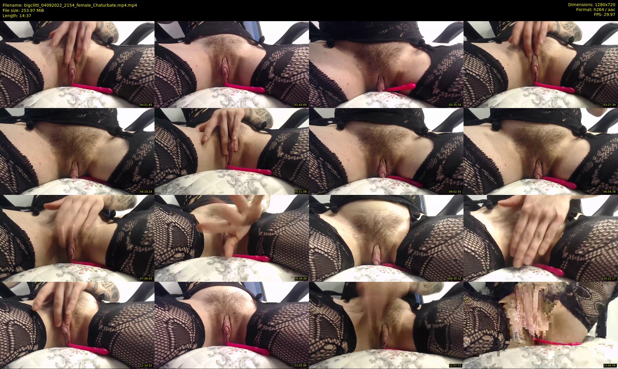 bigclitti — 15 minute Chaturbate female cam show recording, 720p, Sep 4, 2022