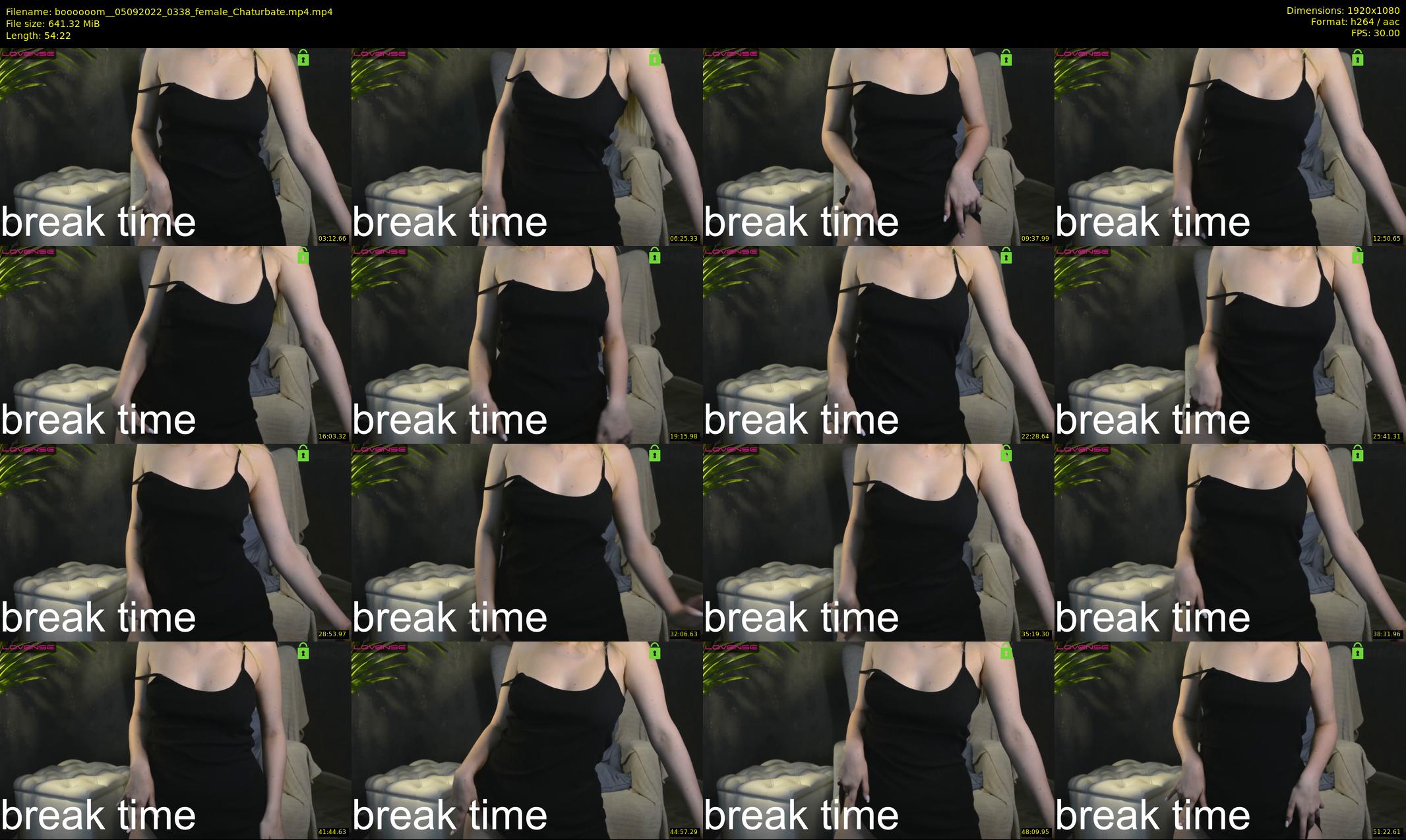 boooooom_ — 55 minute Chaturbate female cam show recording, 1080p, Sep 5, 2022