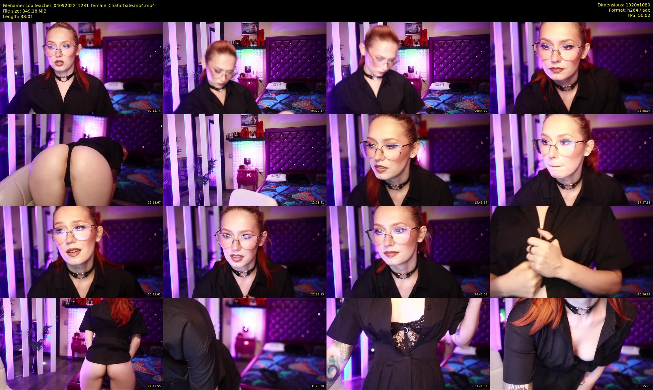 coolteacher — 39 minute Chaturbate female cam show recording, 1080p, Sep 4, 2022