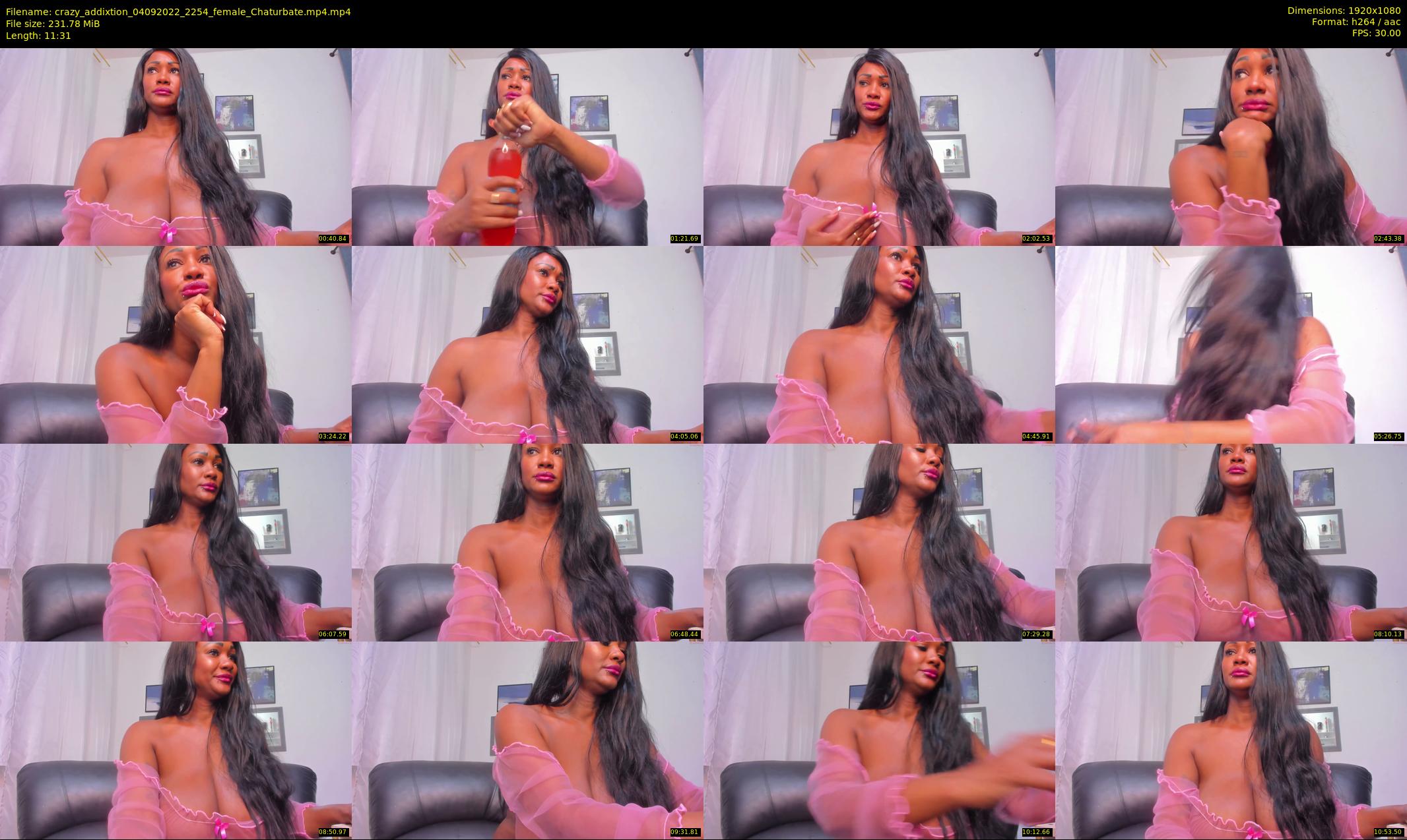 crazy_addixtion — 12 minute Chaturbate female cam show recording, 1080p, Sep 4, 2022