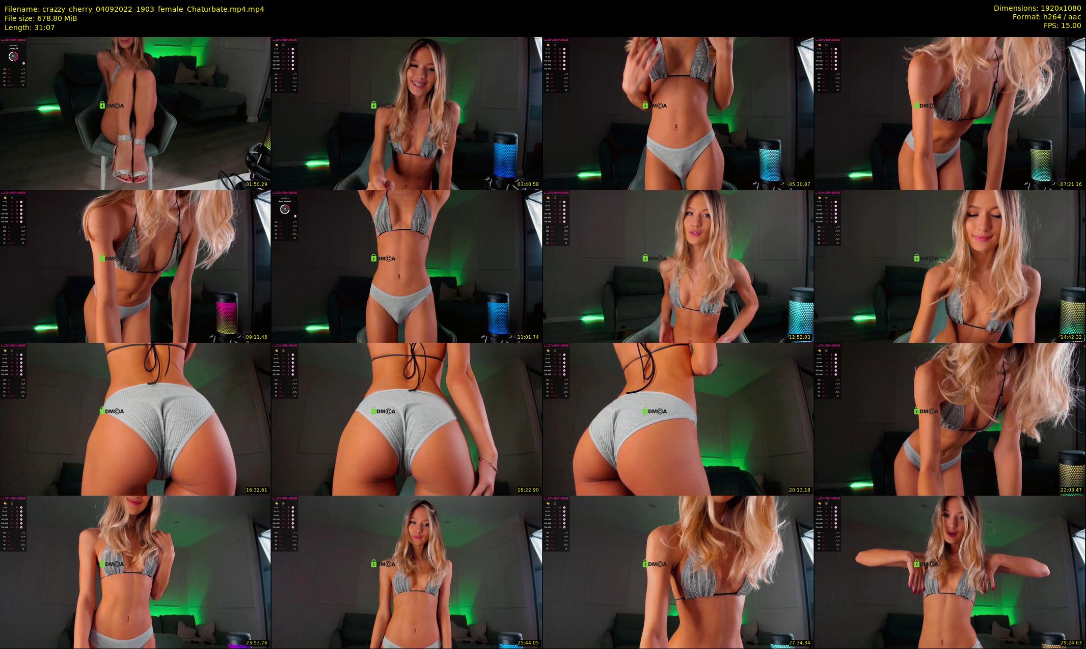 crazzy_cherry — 32 minute Chaturbate female cam show recording, 1080p, Sep 4, 2022