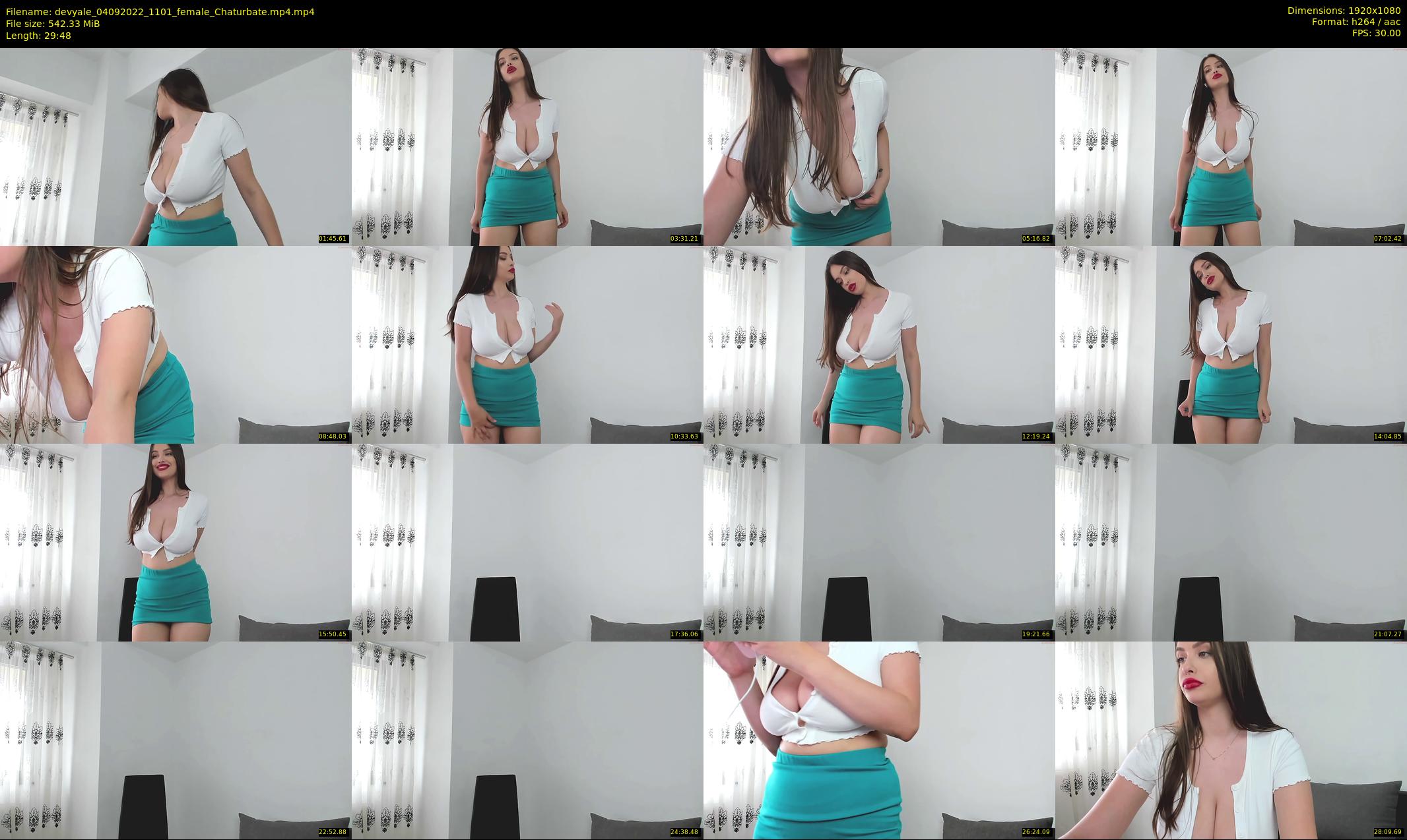 devyale — 30 minute Chaturbate female cam show recording, 1080p, Sep 4, 2022