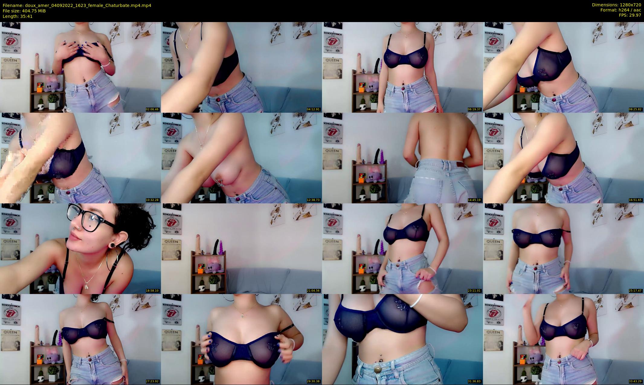 doux_amer — 36 minute Chaturbate female cam show recording, 720p, Sep 4, 2022