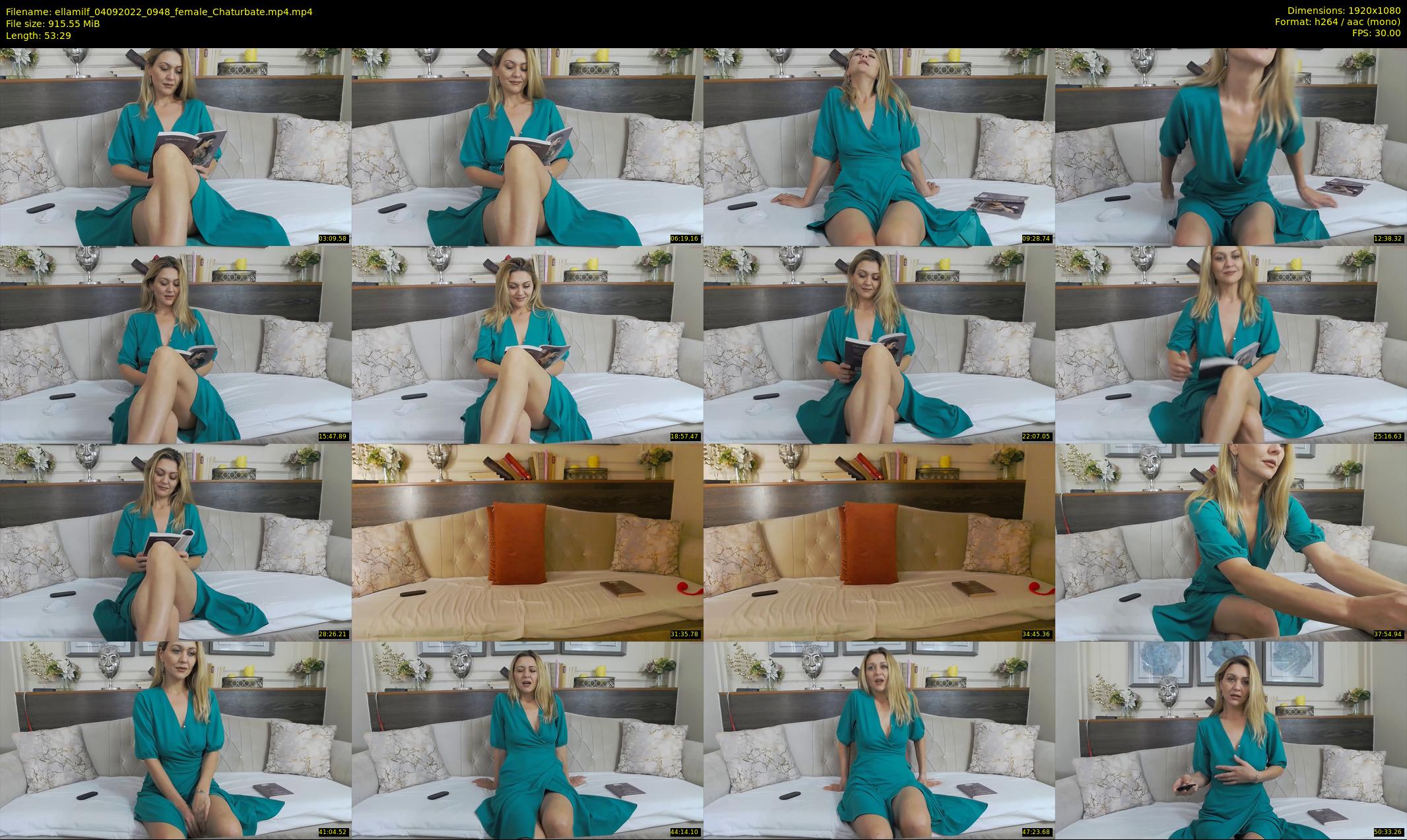 ellamilf — 54 minute Chaturbate female cam show recording, 1080p, Sep 4, 2022
