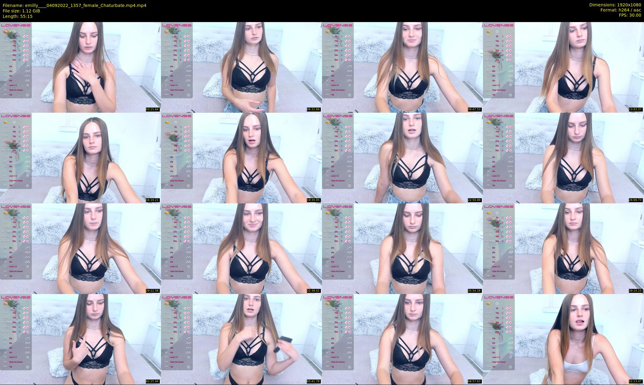 emilly___ — 56 minute Chaturbate female cam show recording, 1080p, Sep 4, 2022